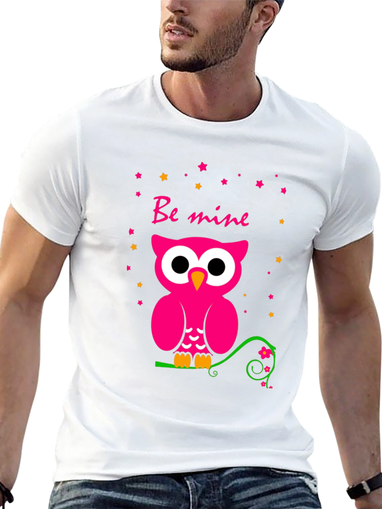 Cute Valentines Day Owl T-Shirt