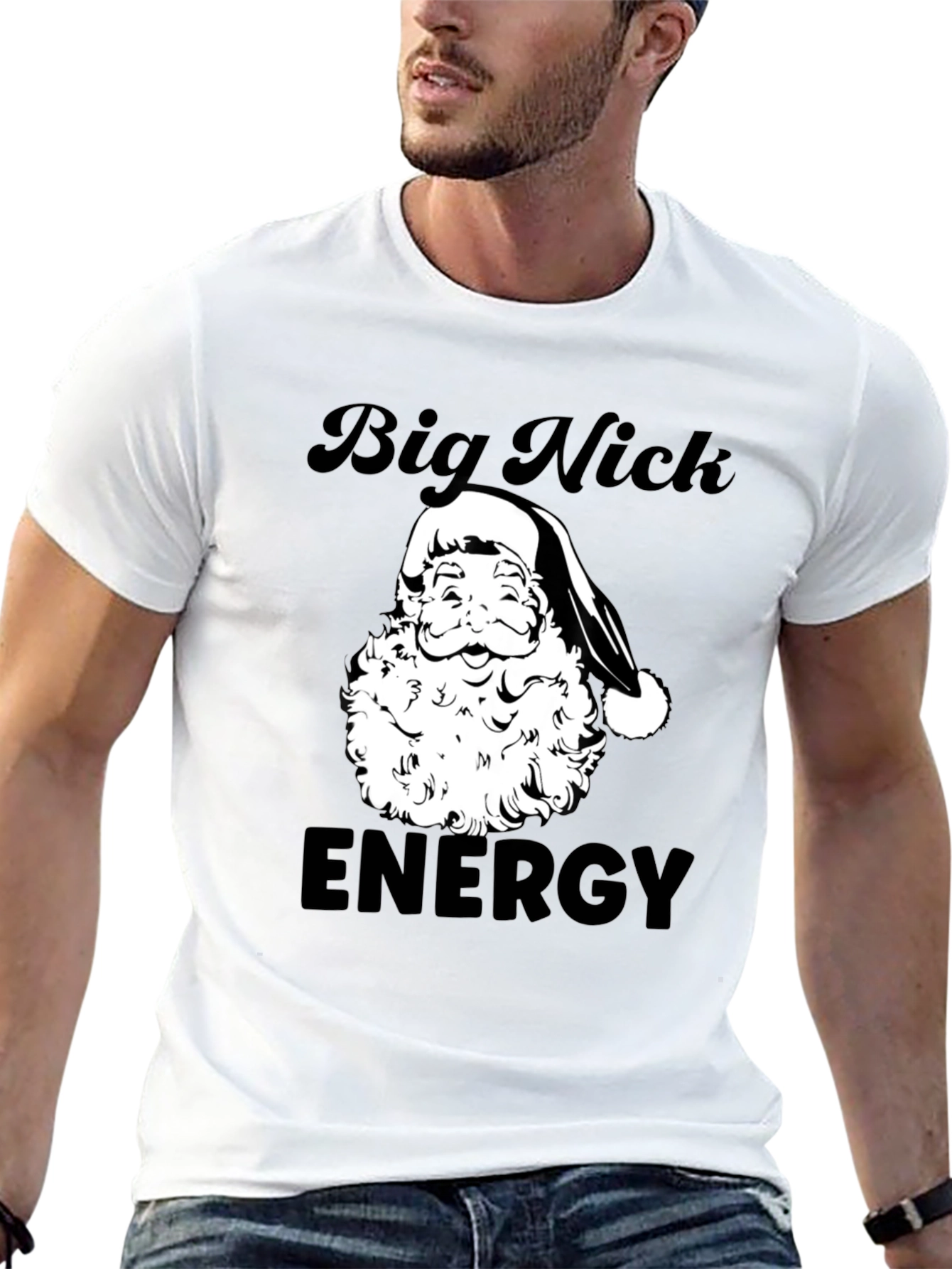 Big Nick Energy Santa Graphic Tee