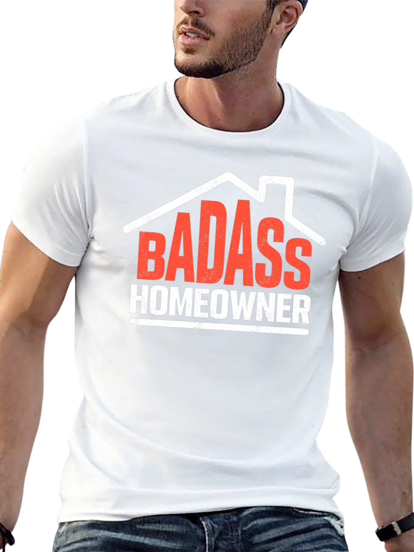 Badass Homeowner Graphic Tee - Black