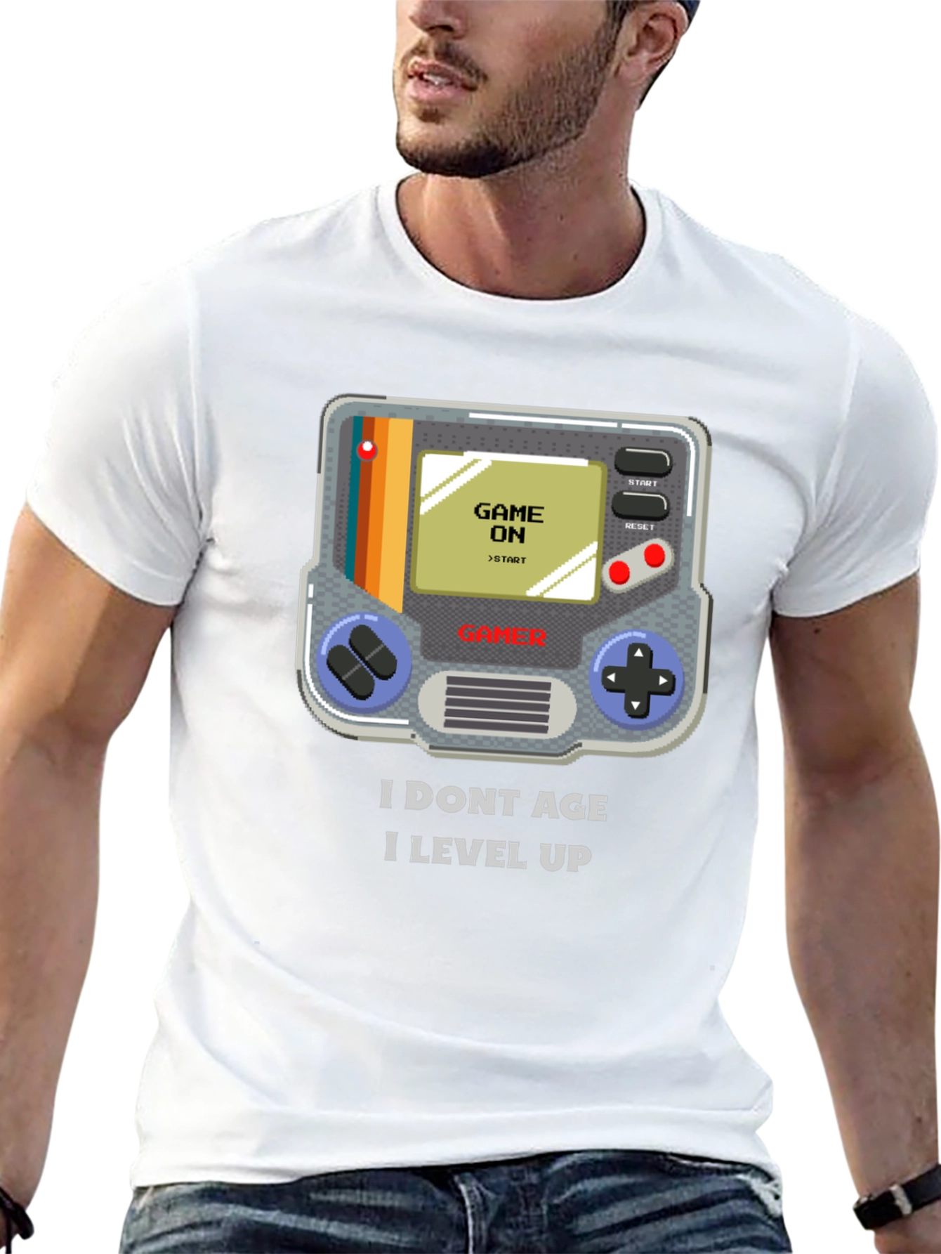 Gamer Level Up T-Shirt - Funny Graphic Tee