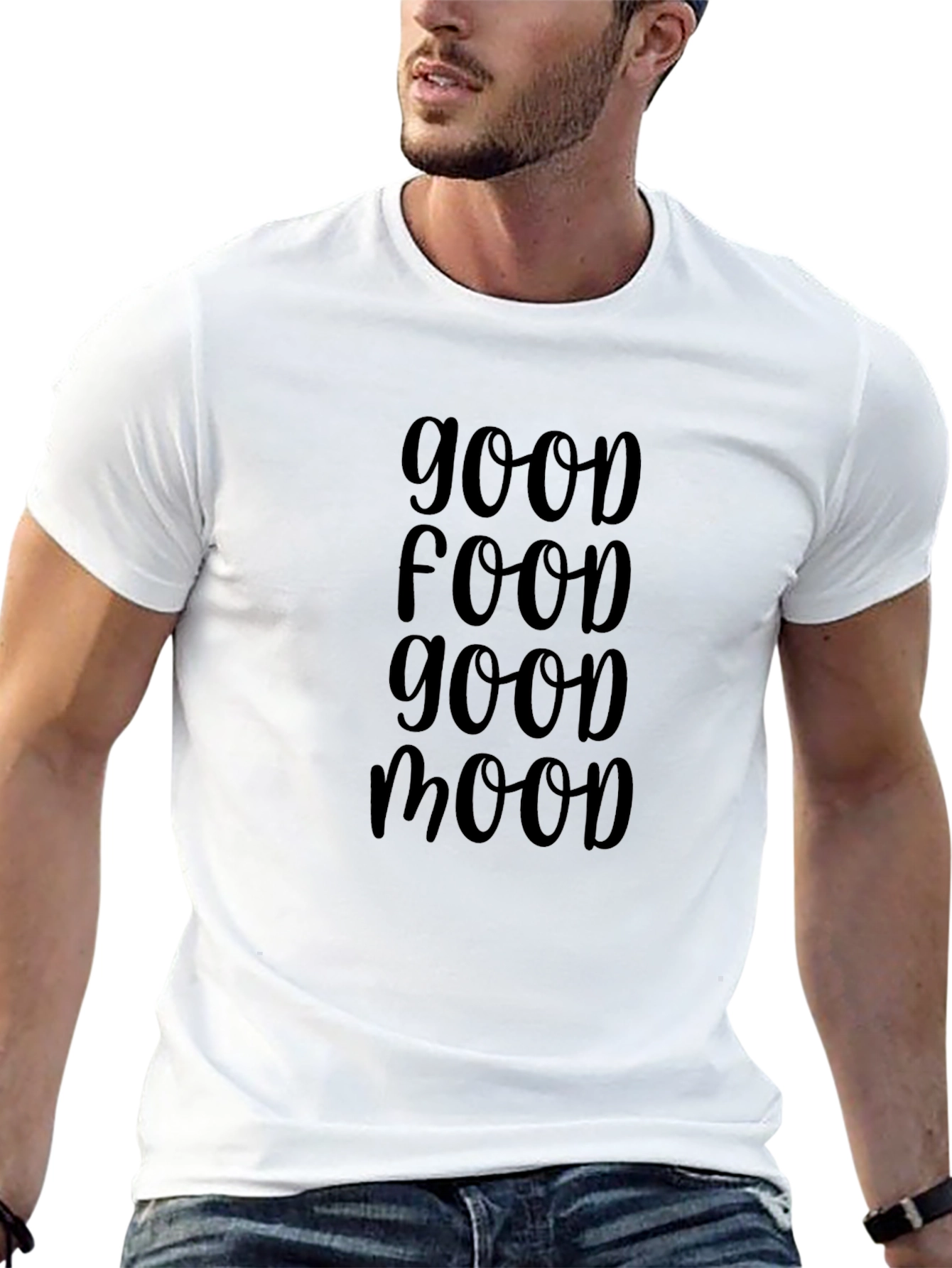 Good Food Good Mood Graphic Tee