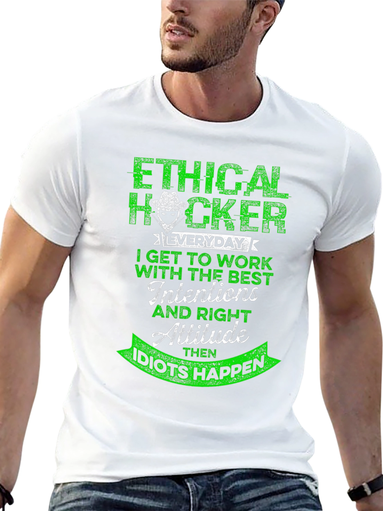 Ethical Hacker T-Shirt - Funny Hacker Attitude Tee