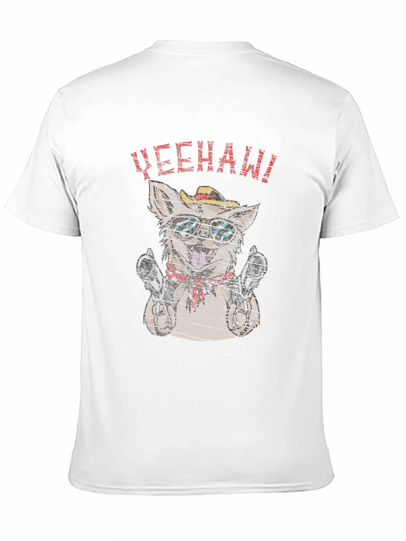 YEEHAW Cowboy Dog Graphic Tee