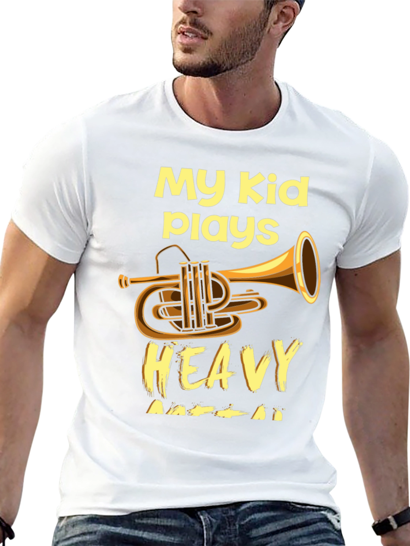 My Kid Plays Heavy Metal Trumpet T-Shirt