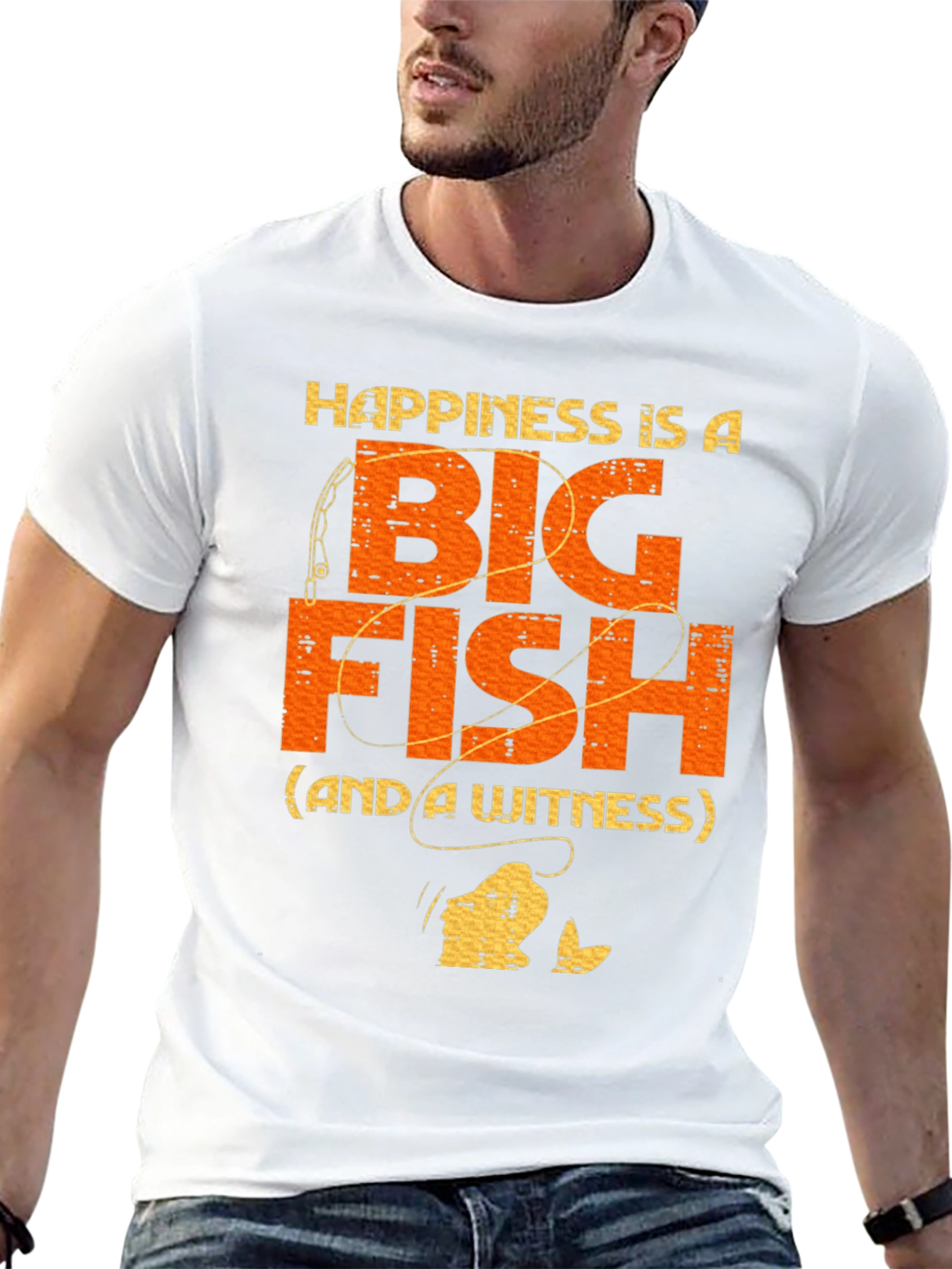 Happiness Is A Big Fish T-Shirt