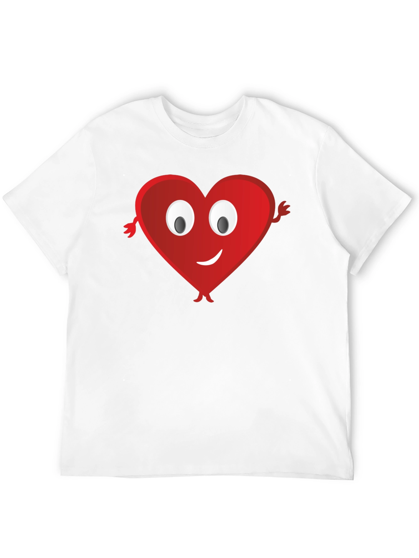 Heart Emoji Black T-Shirt