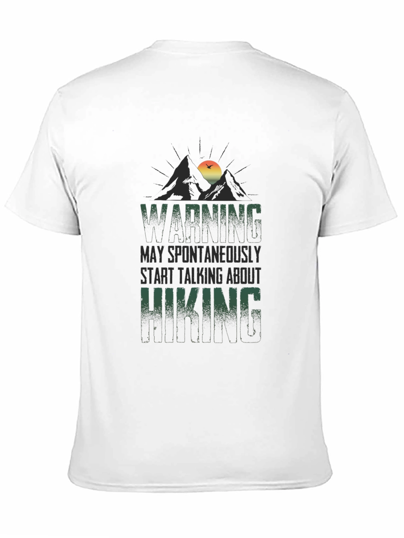 Hiking Warning T-Shirt