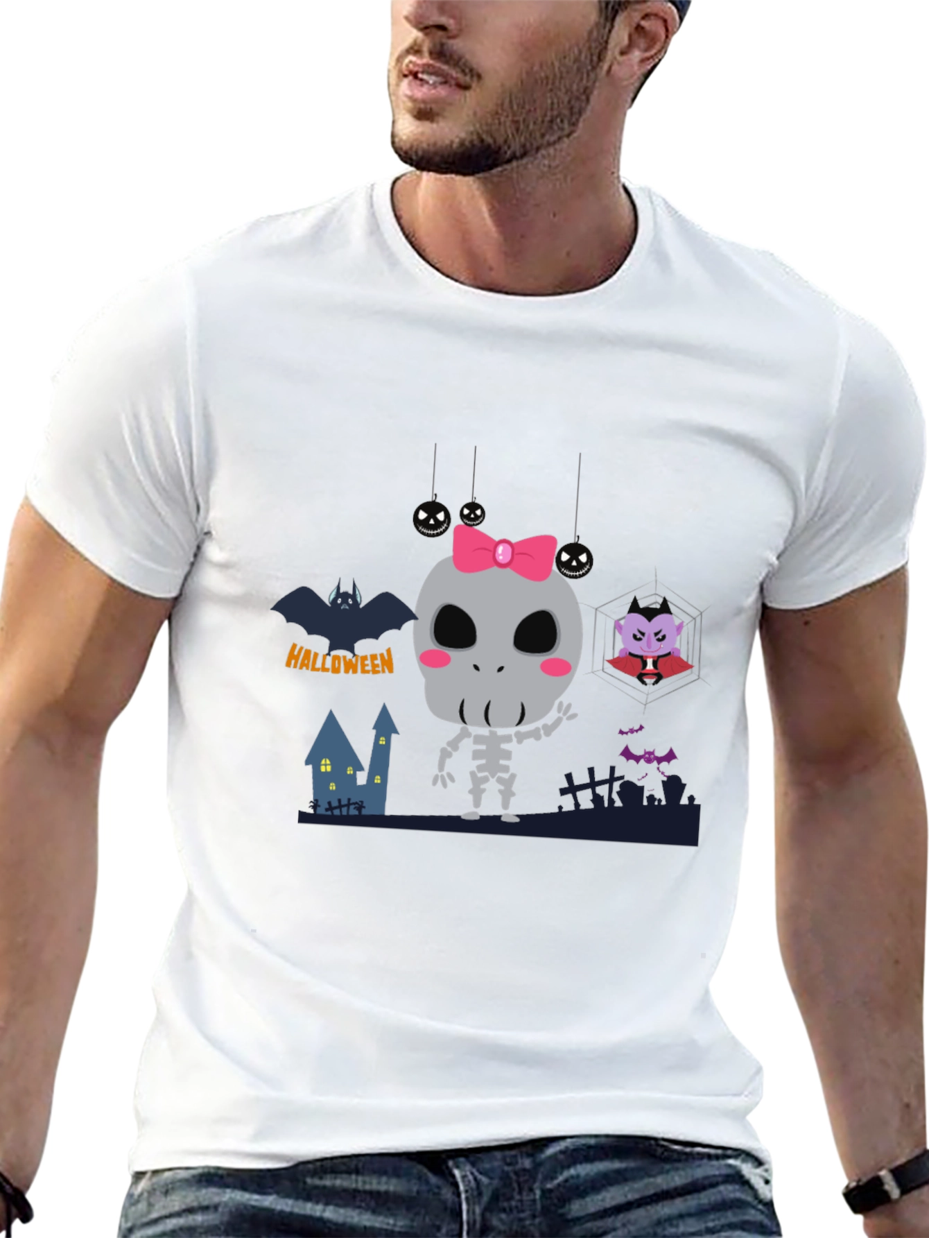 Halloween Skeleton T-Shirt