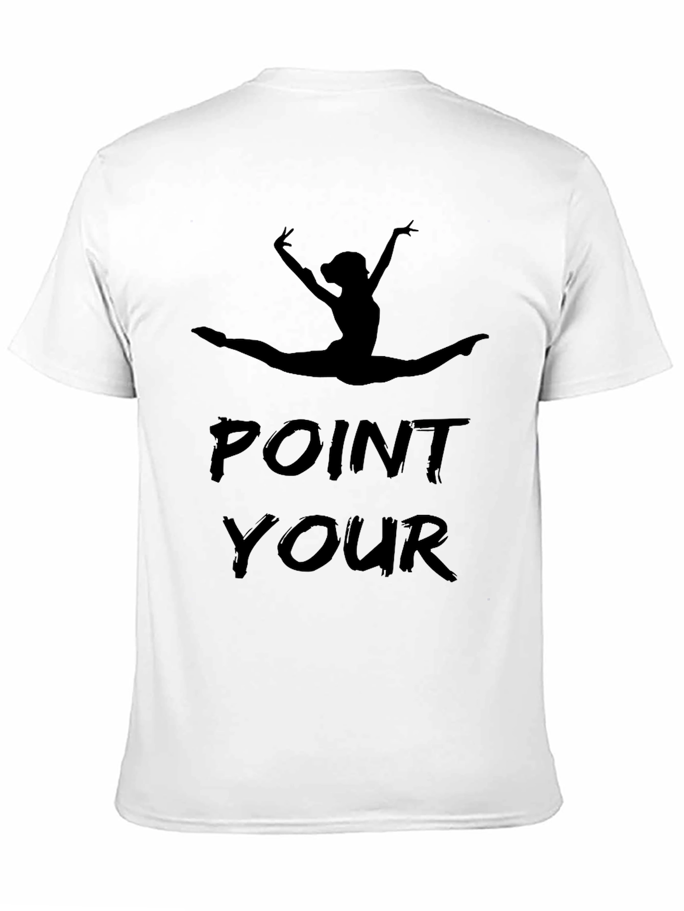 Point Your Toes T-Shirt - Ballerina Graphic Tee