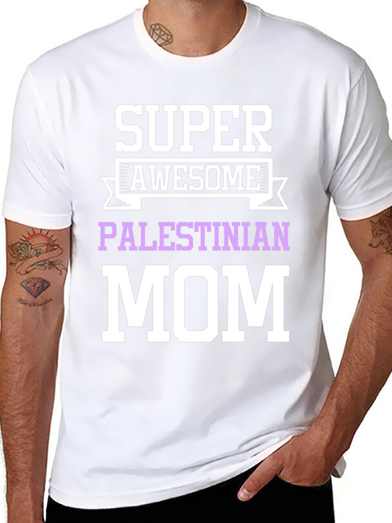 Super Awesome Palestinian Mom T-Shirt