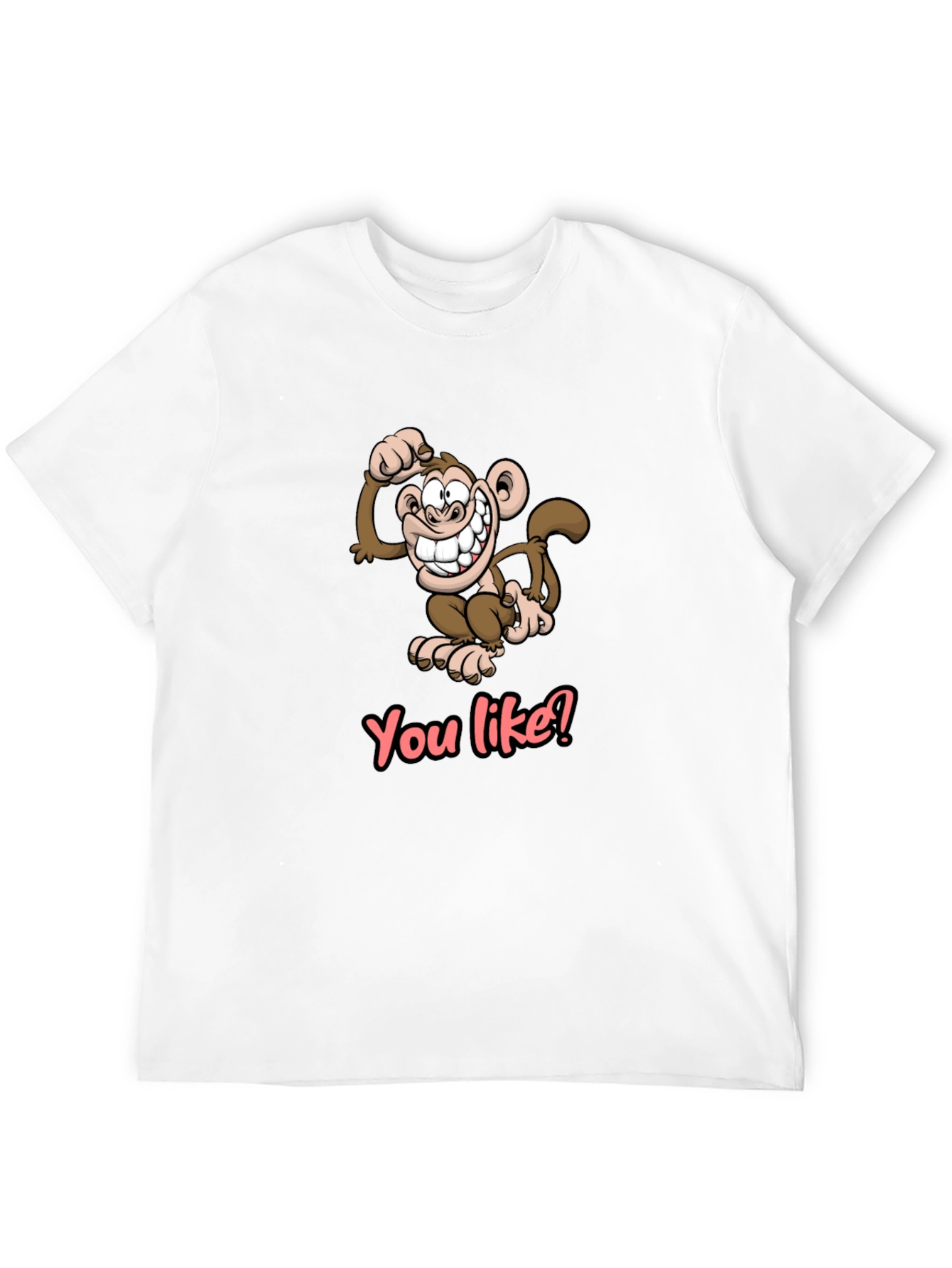 Funny Monkey Graphic Tee - You Like? T-Shirt