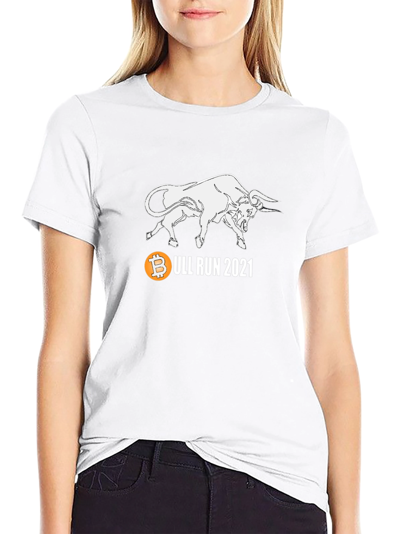 Bull Run 2021 Bitcoin Graphic Tee