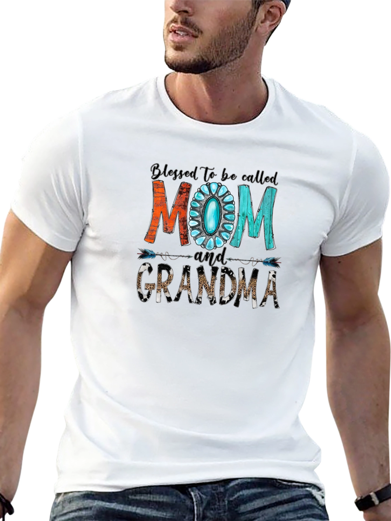 Blessed Mom and Grandma Graphic Tee