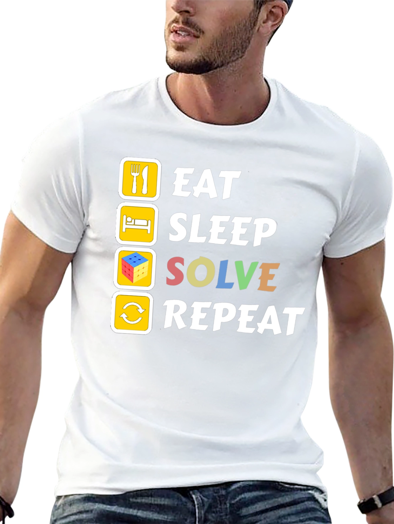 Eat Sleep Solve Repeat T-Shirt