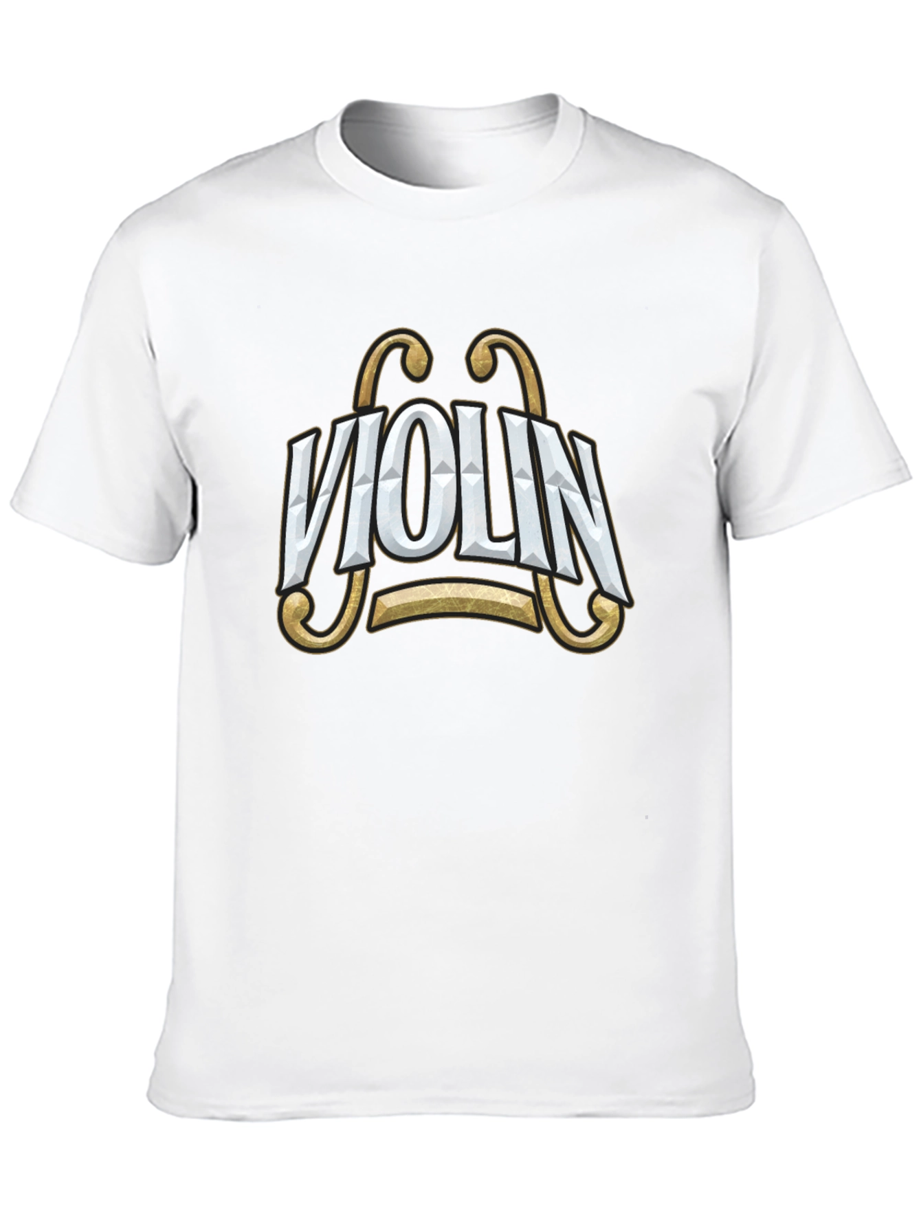 Violin Graphic Tee - Stylish Music Lovers T-Shirt