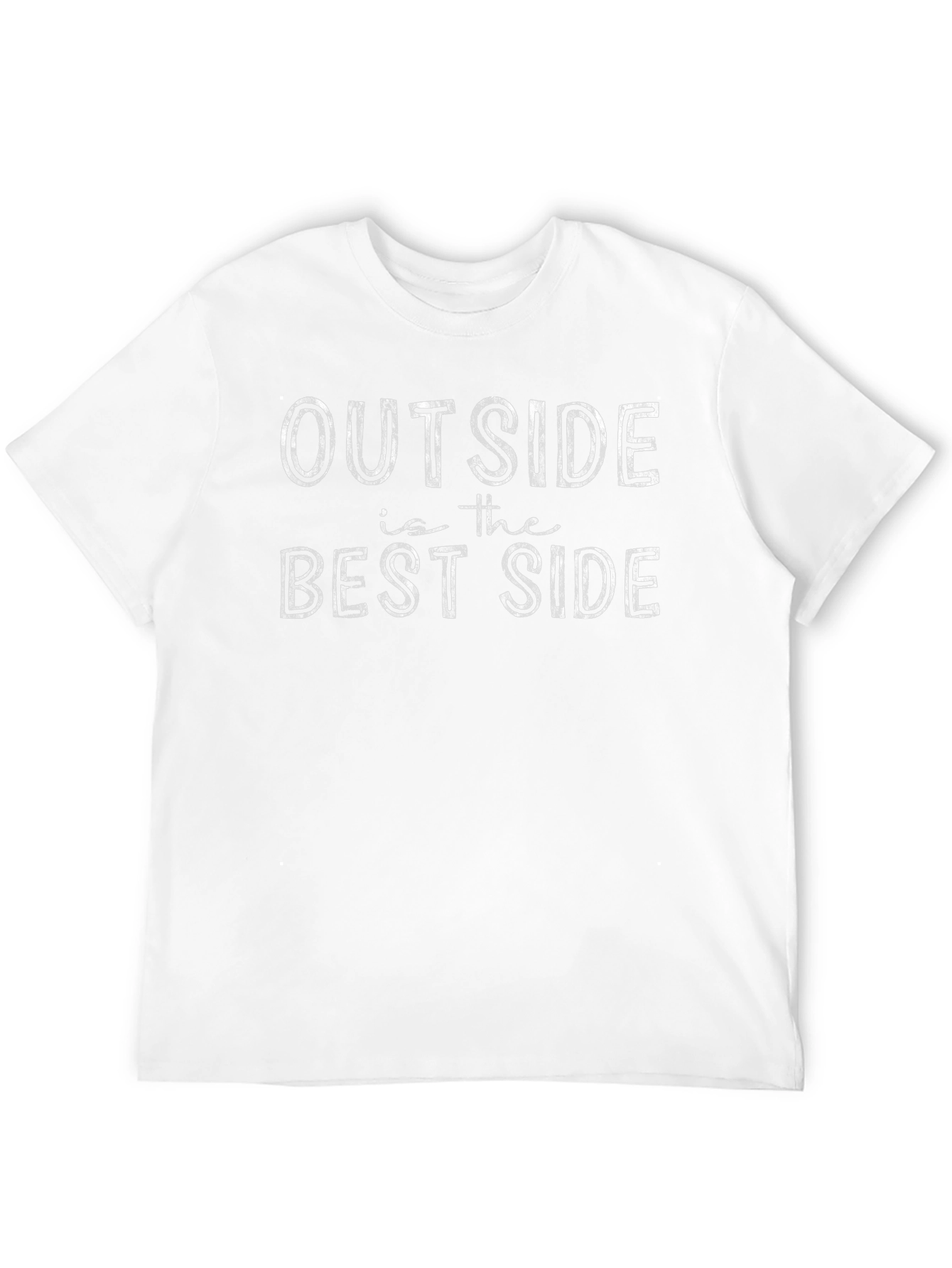 Outside is the Best Side Graphic Tee
