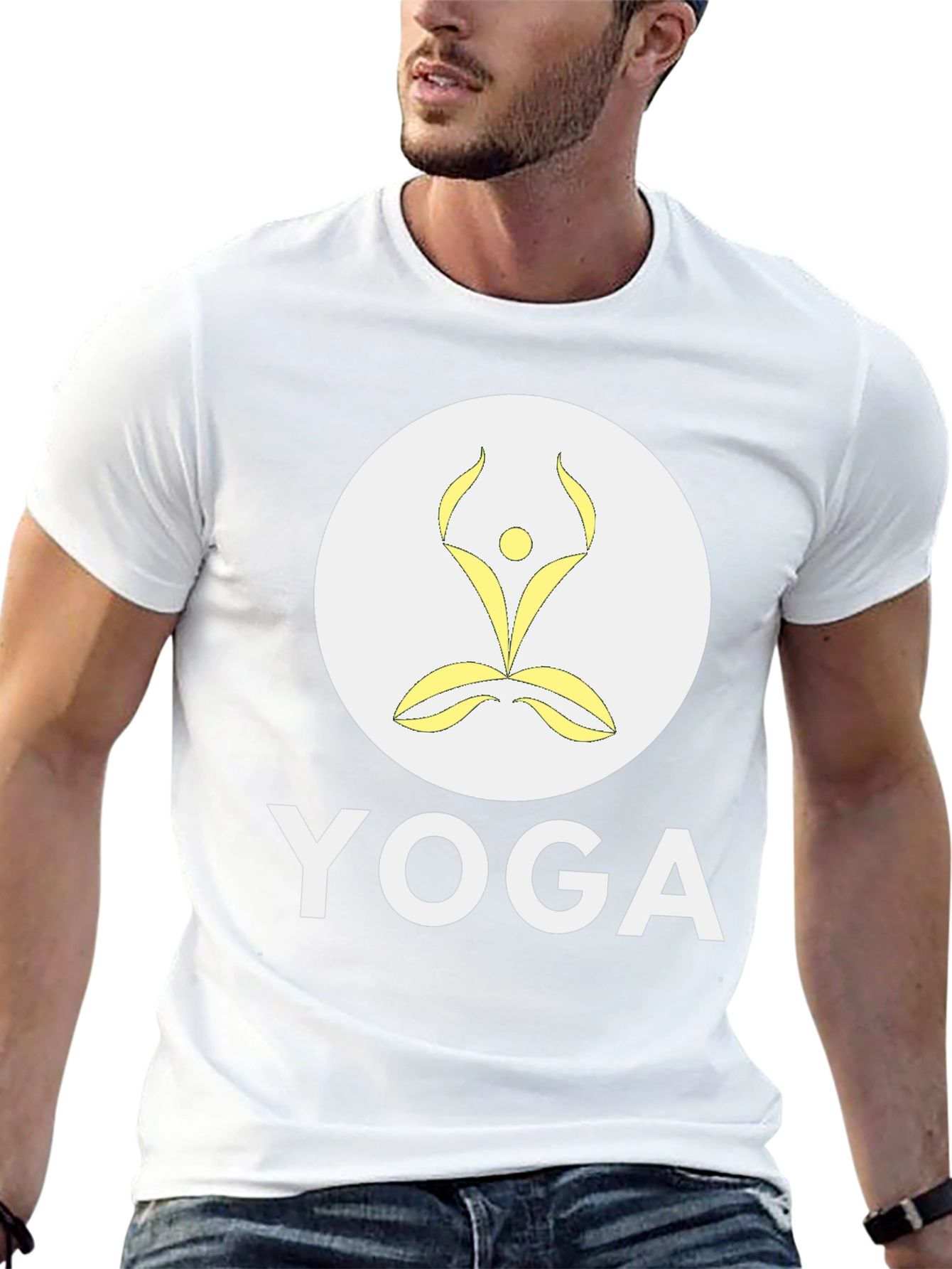 Yoga Pose T-Shirt - Meditative Style