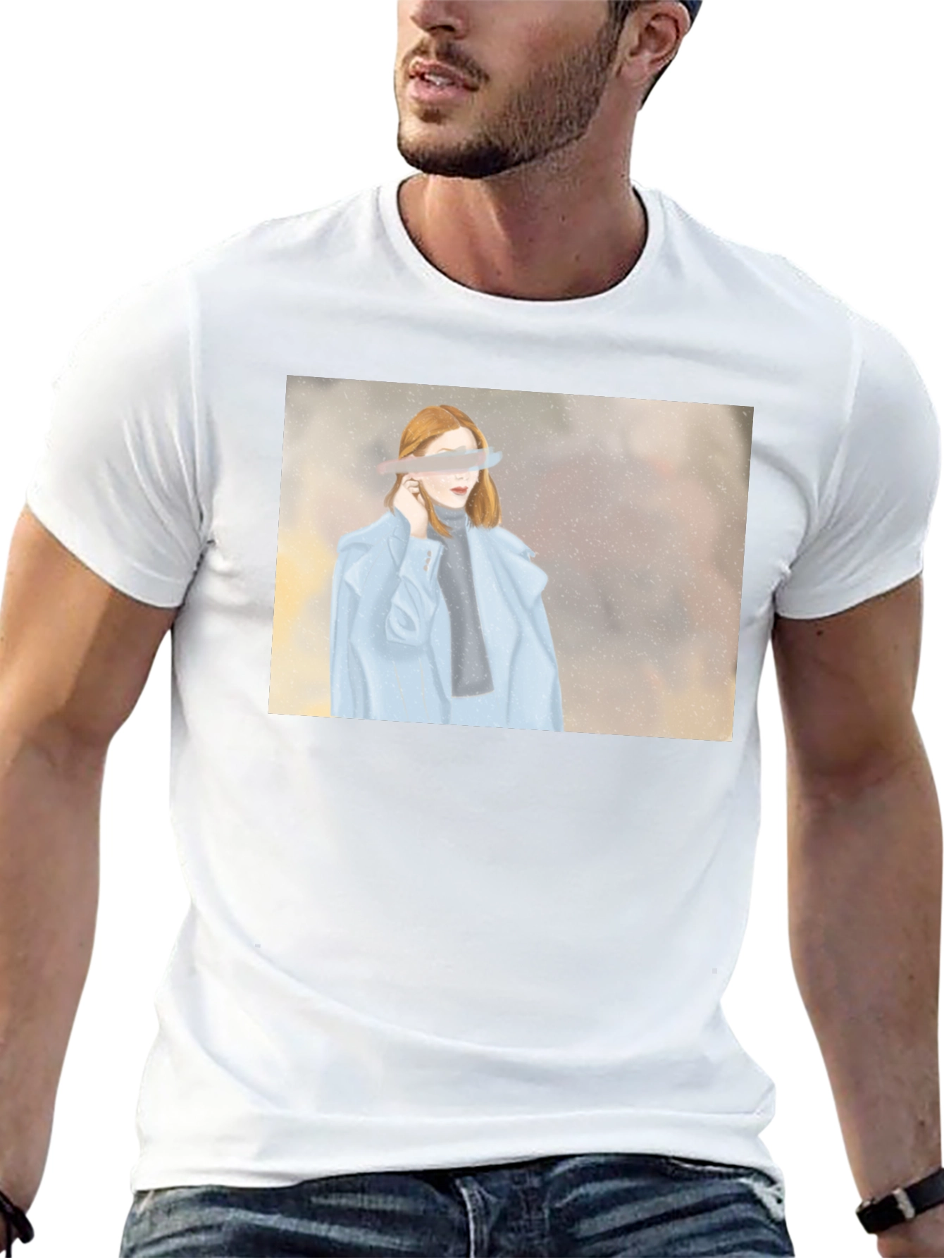 Artistic Woman Graphic T-Shirt
