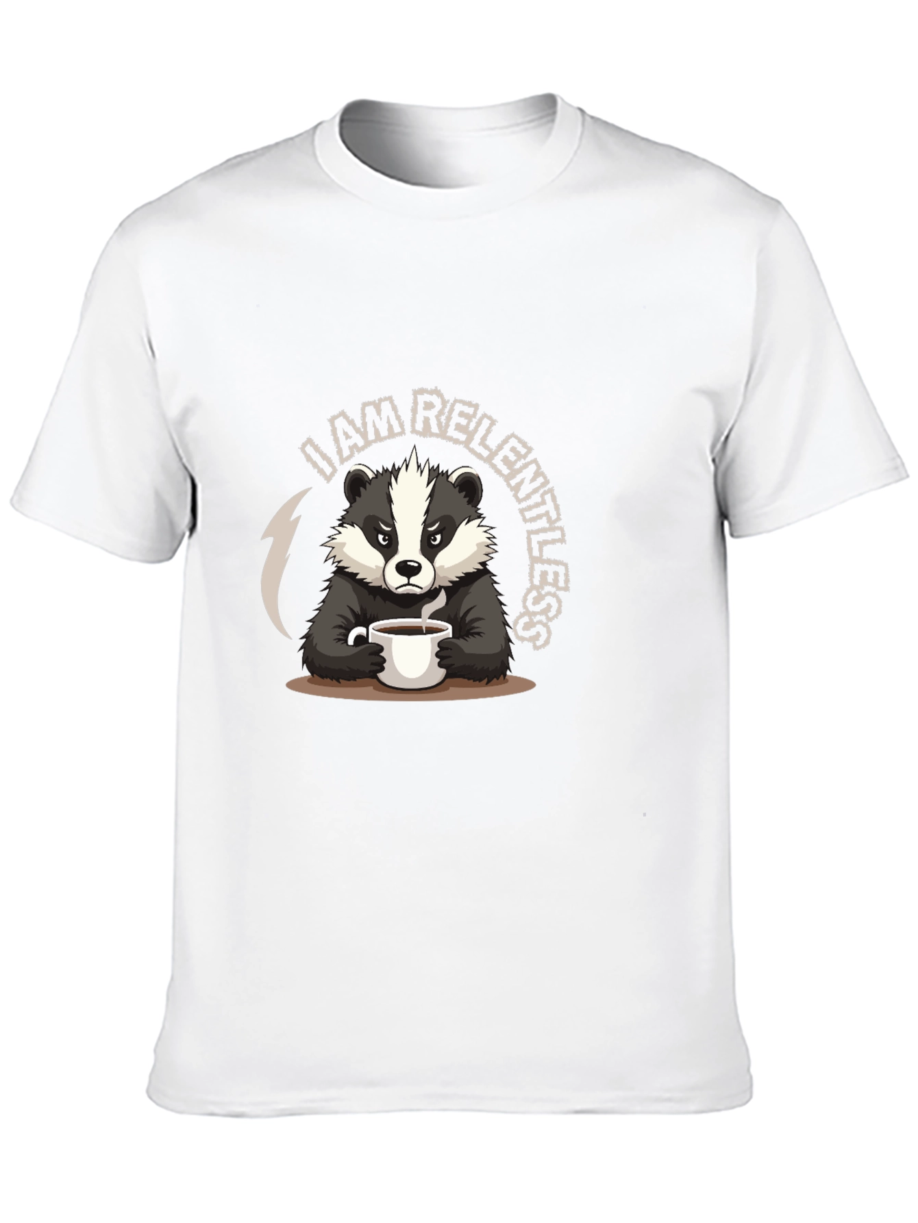Relentless Badger Graphic T-Shirt