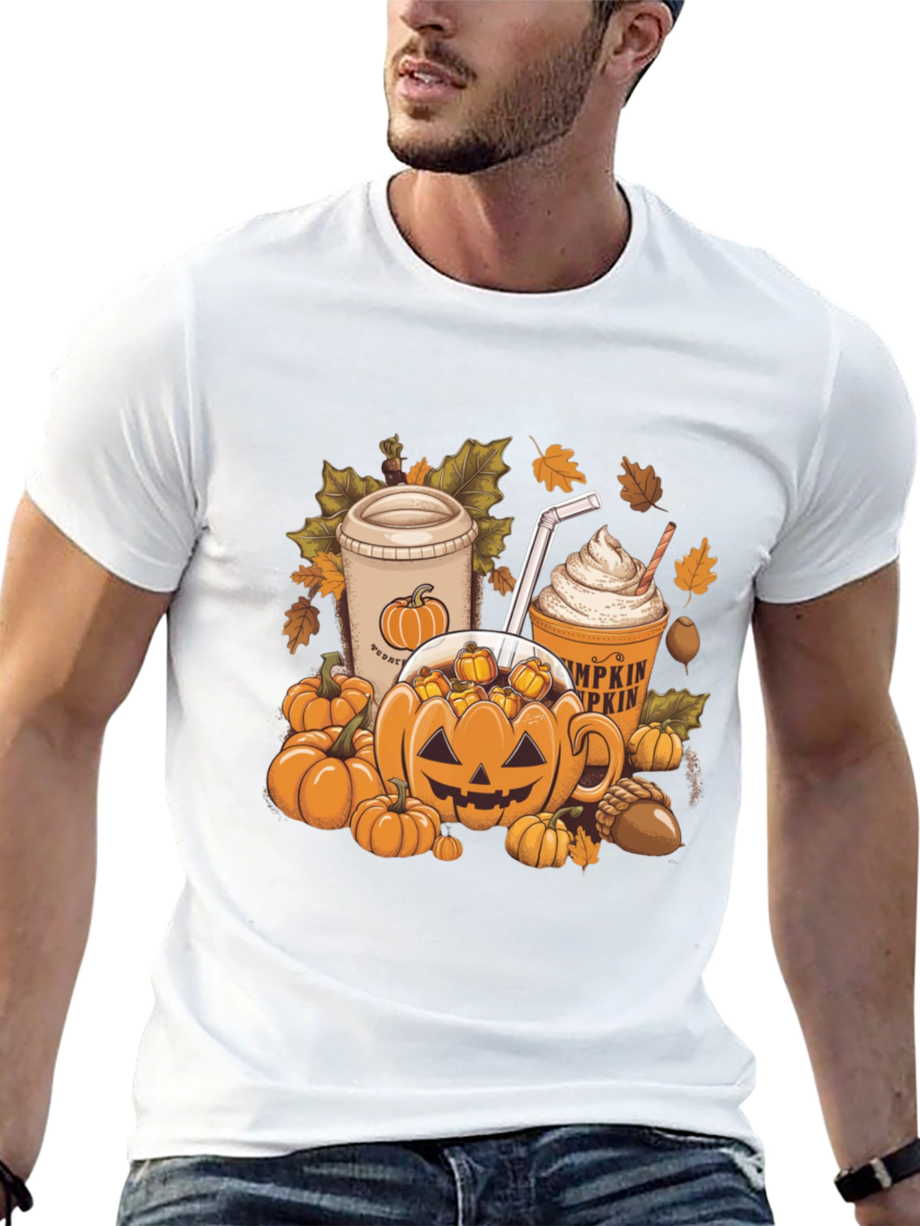 Pumpkin Spice Latte T-Shirt - Fall Apparel