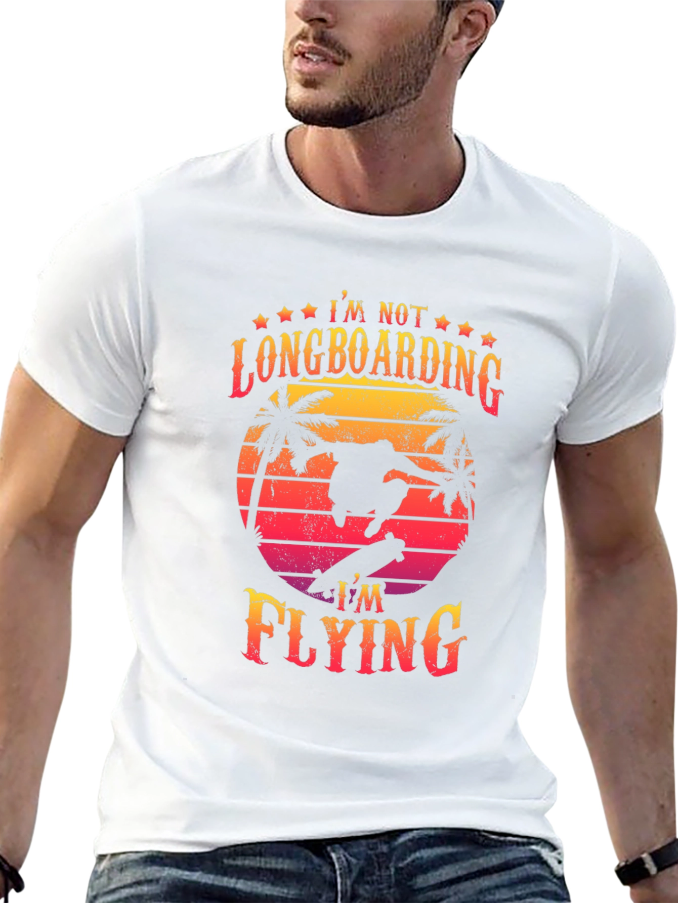 Im Not Longboarding Im Flying T-Shirt