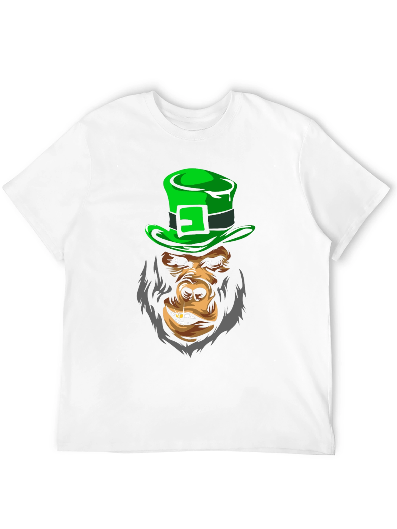 Leprechaun Gorilla Graphic Tee
