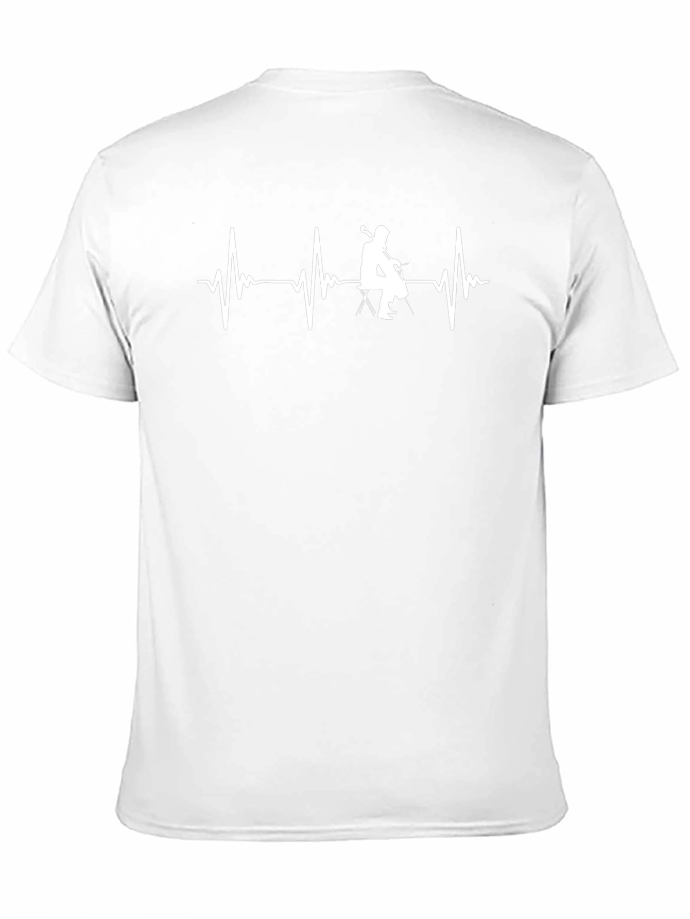 Cello Heartbeat Graphic T-Shirt - Musician Tee