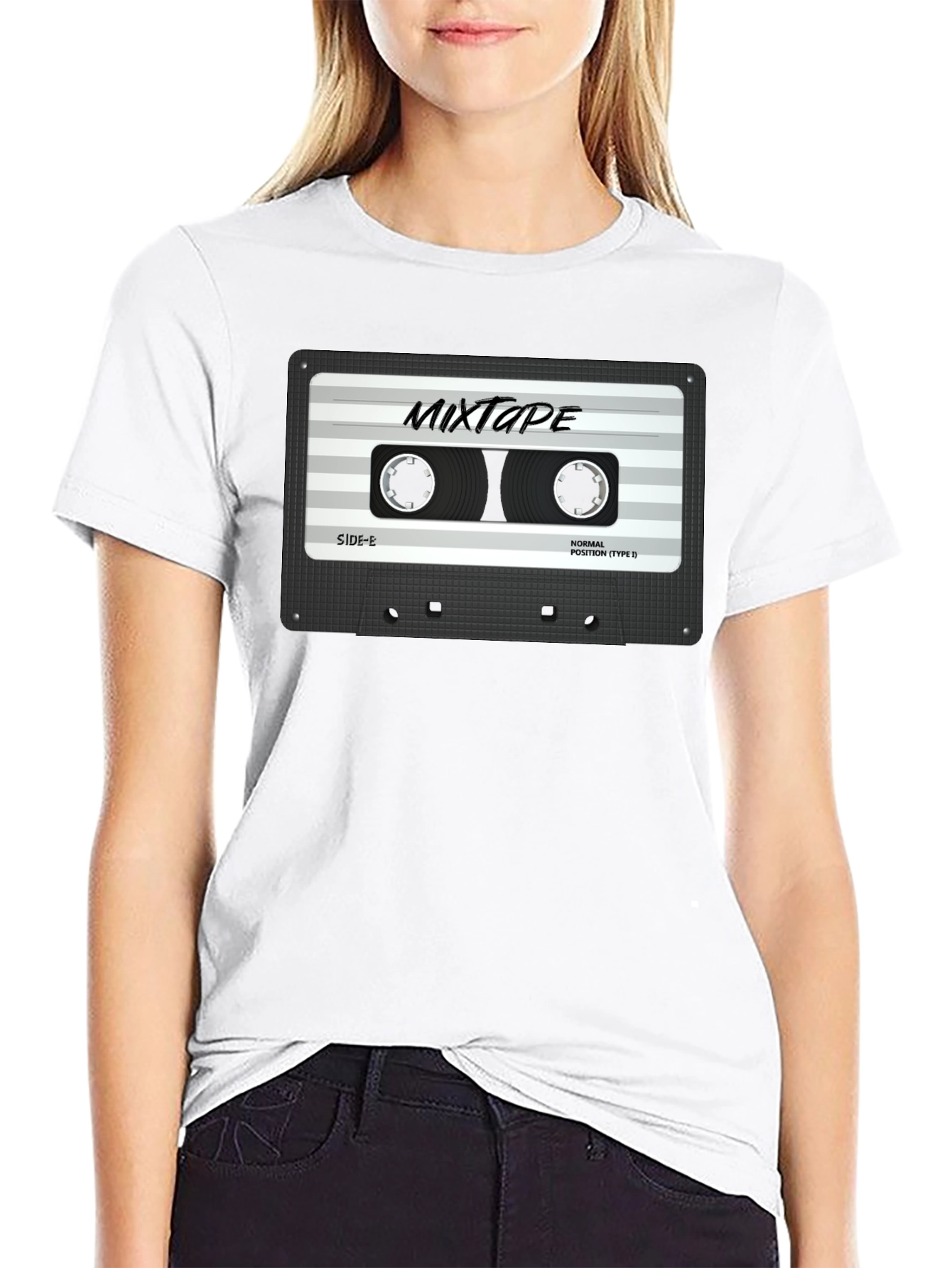 Mixtape T-Shirt - Retro Cassette Tape Tee