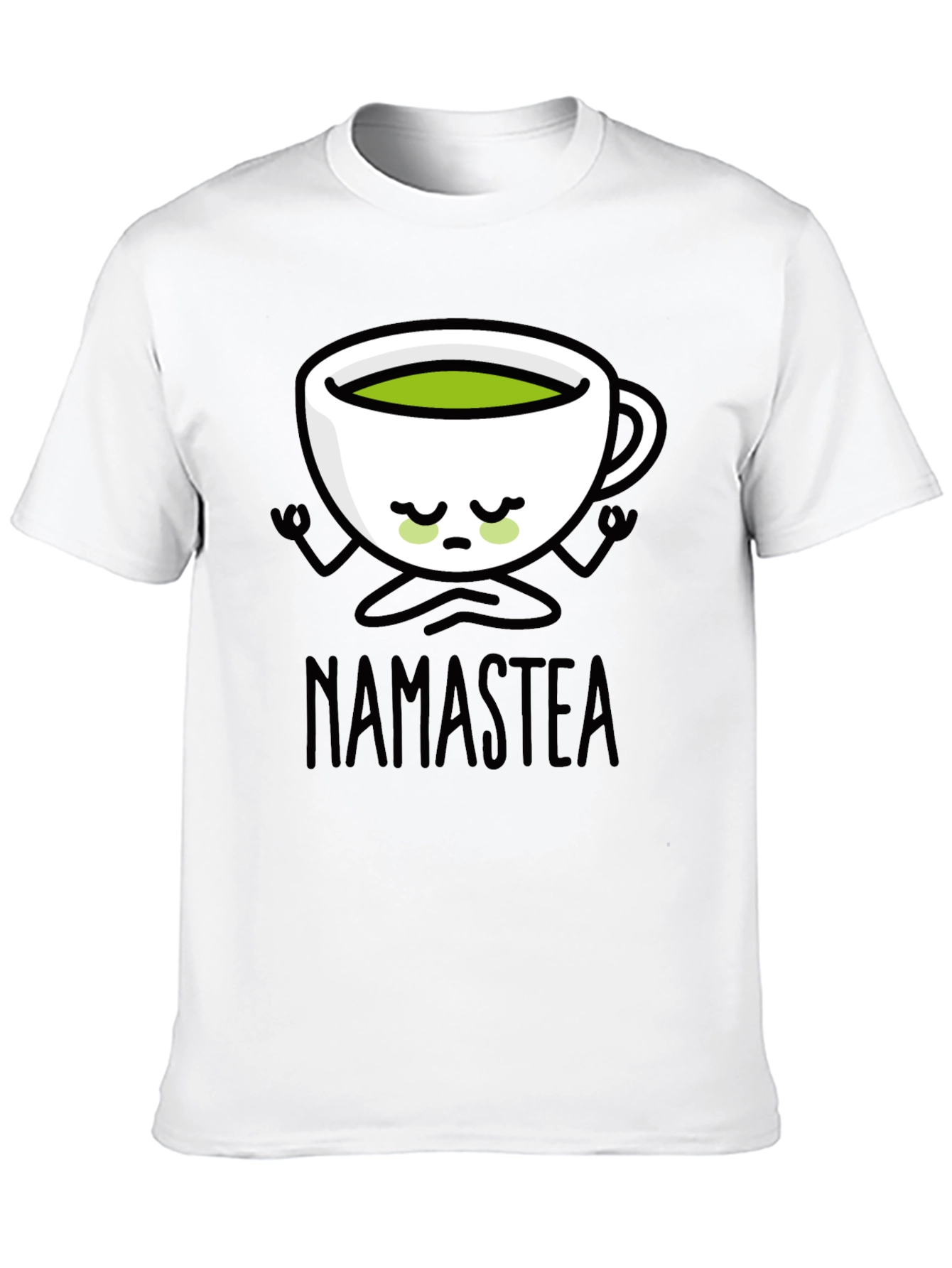 Namastea Graphic Tee - Yoga Tea Lover T-Shirt