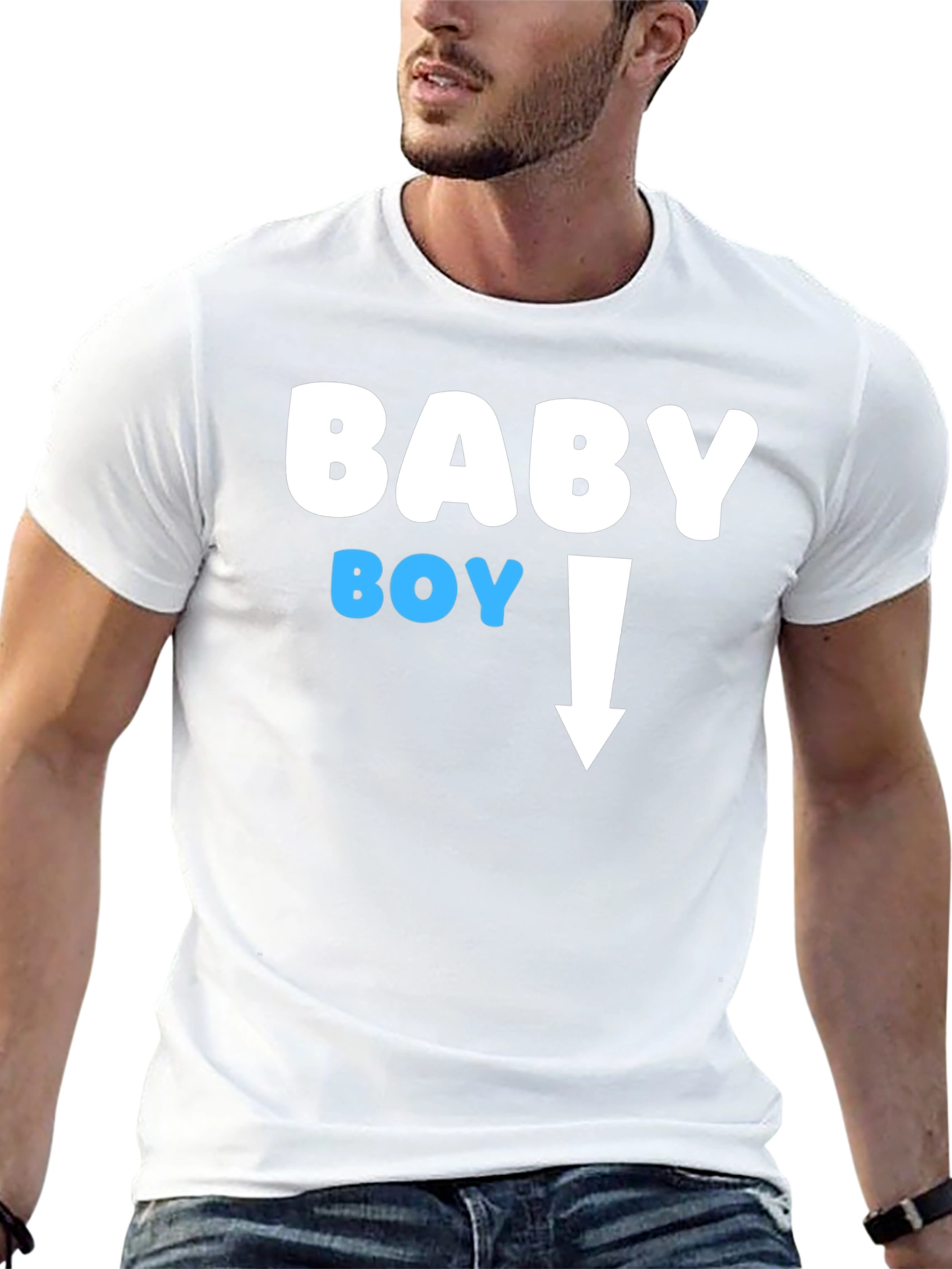 Baby Boy T-Shirt - Funny Pregnancy Announcement Tee