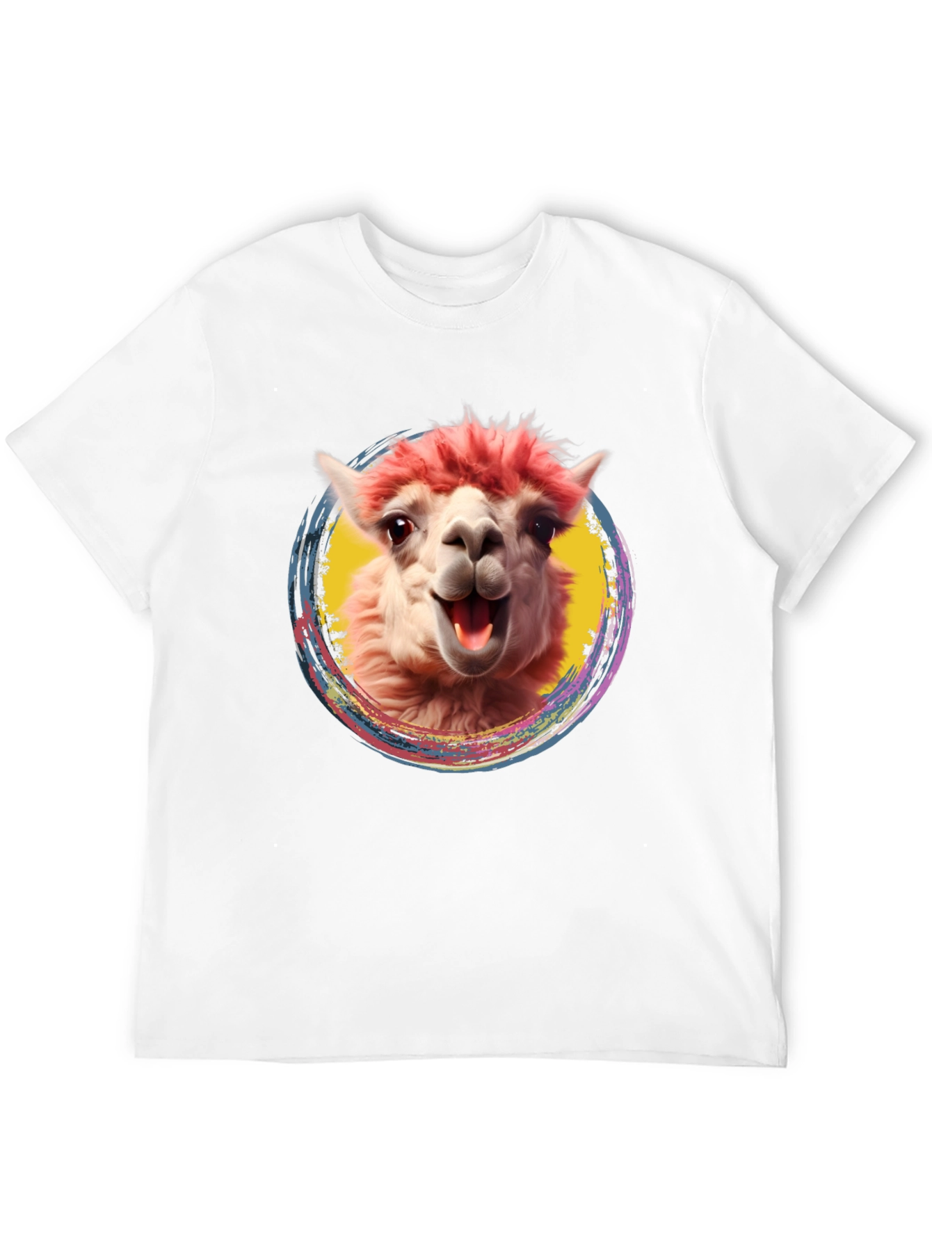 Alpaca Graphic Tee - Fun Animal Shirt