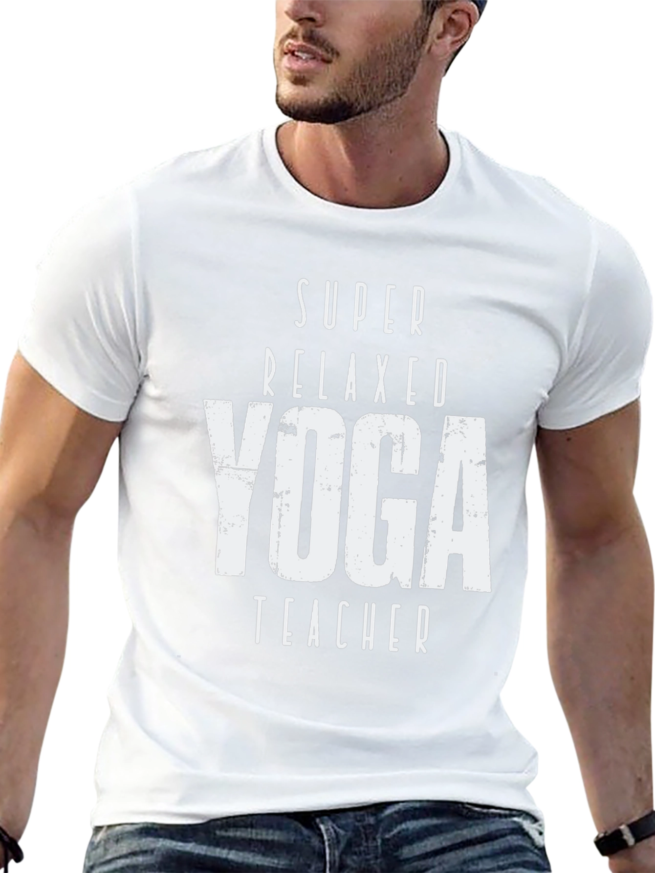 Super Relaxed Yoga Teacher T-Shirt Black