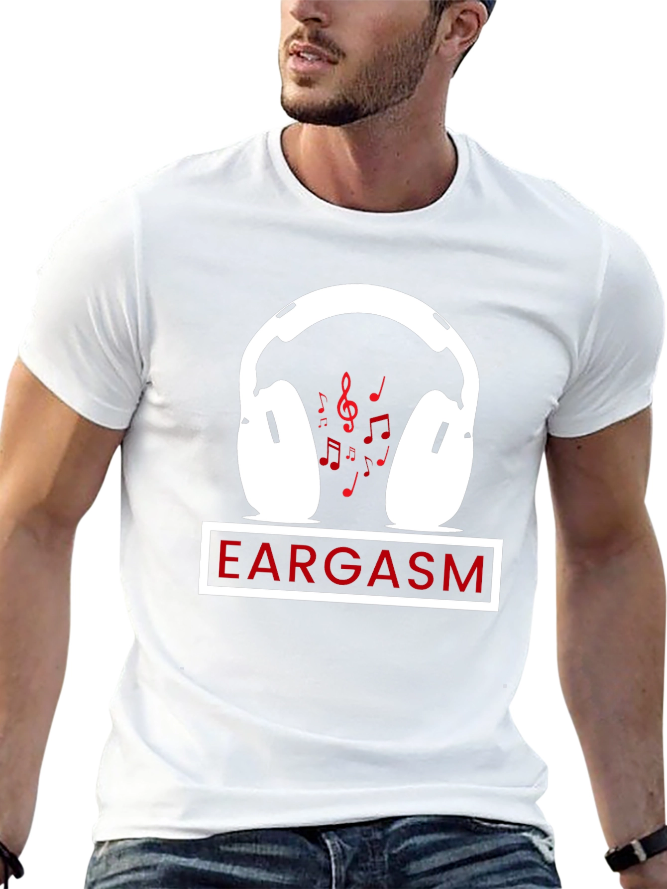 Eargasm Music Lover T-Shirt - Black Graphic Tee