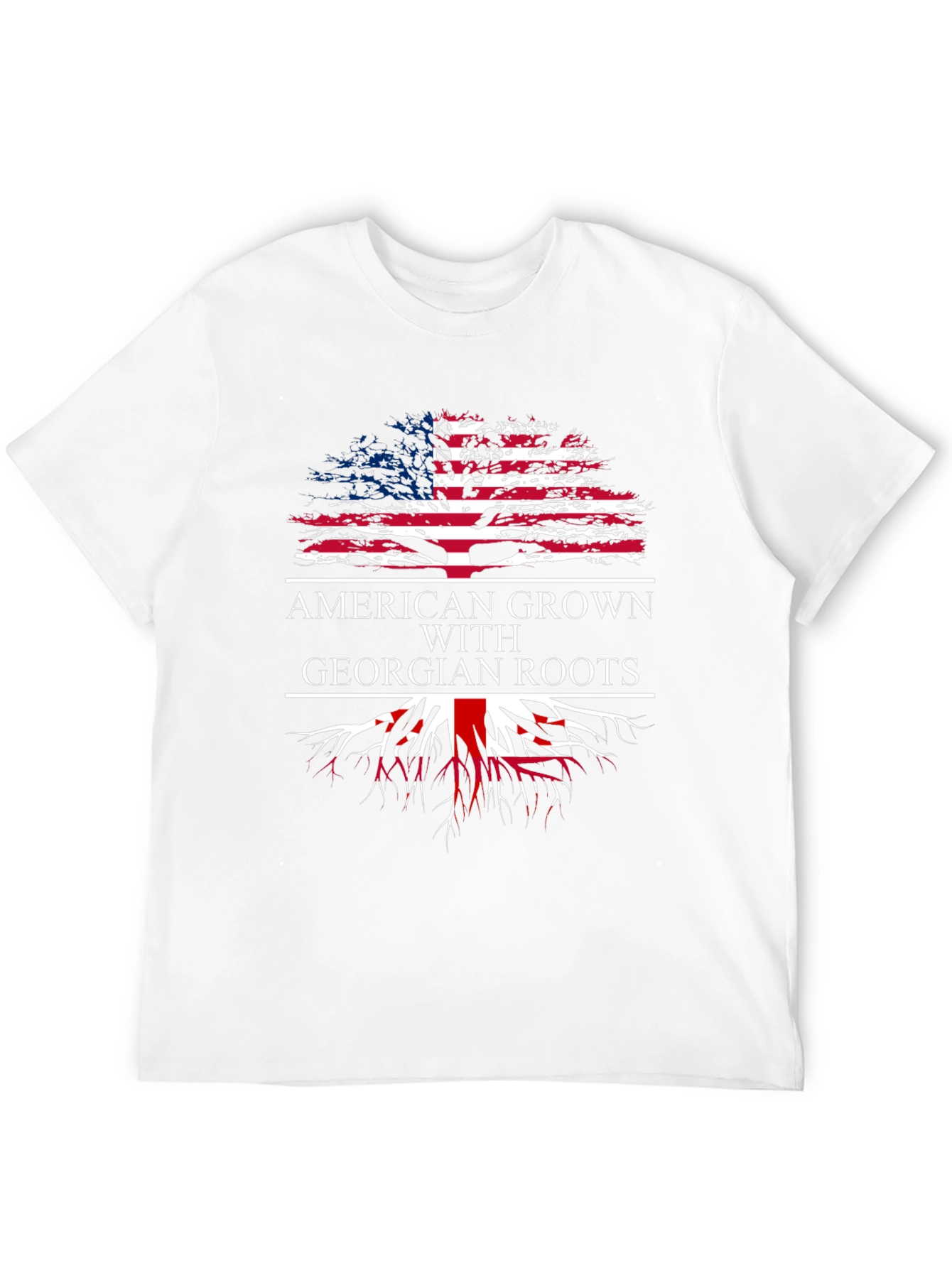 American Grown with Georgian Roots T-Shirt