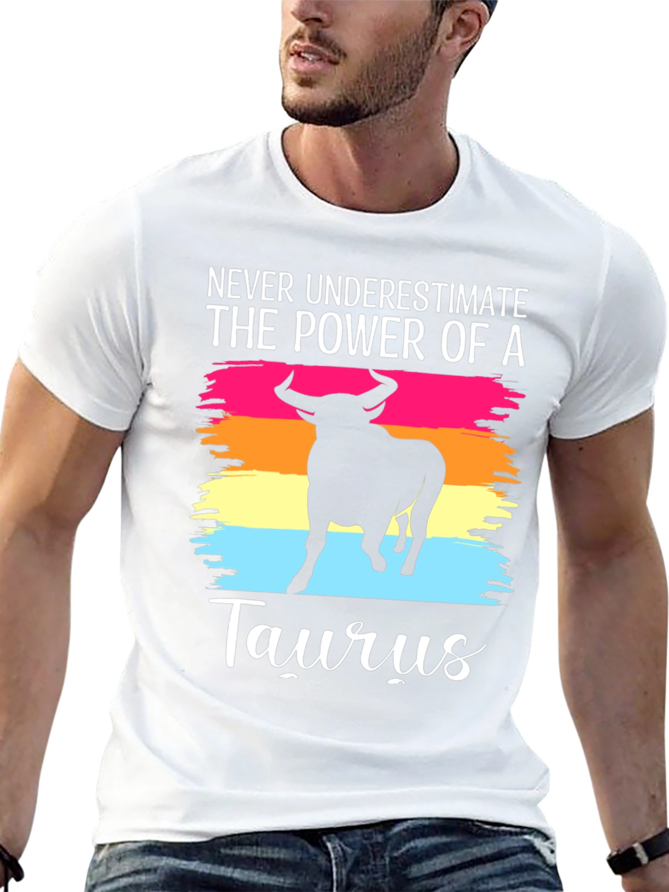 Taurus Zodiac T-Shirt - Never Underestimate The Power