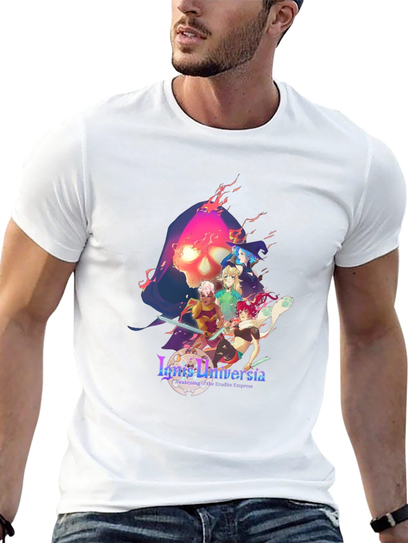 Lanis Universia Black T-Shirt