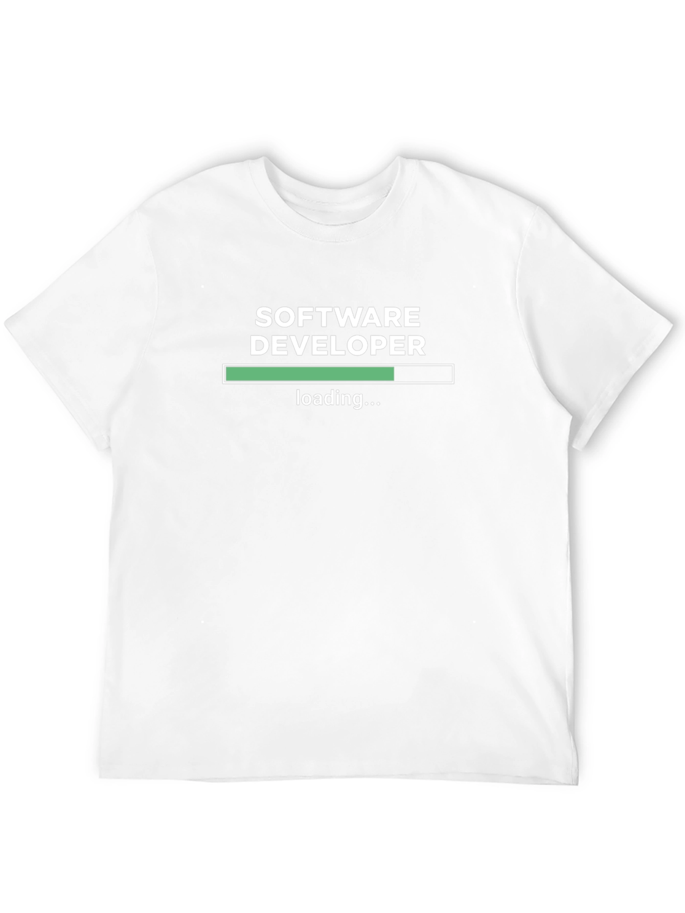 Software Developer Loading T-Shirt - Black