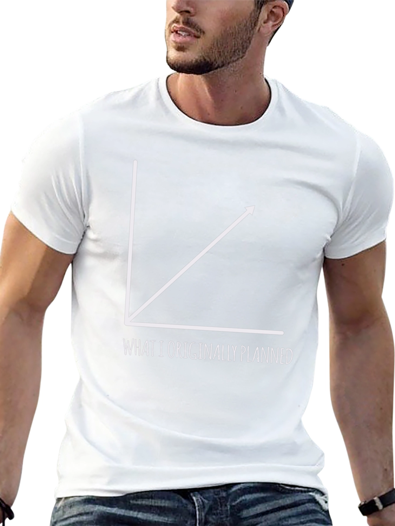 Funny Graph T-Shirt - What I Originally Planned