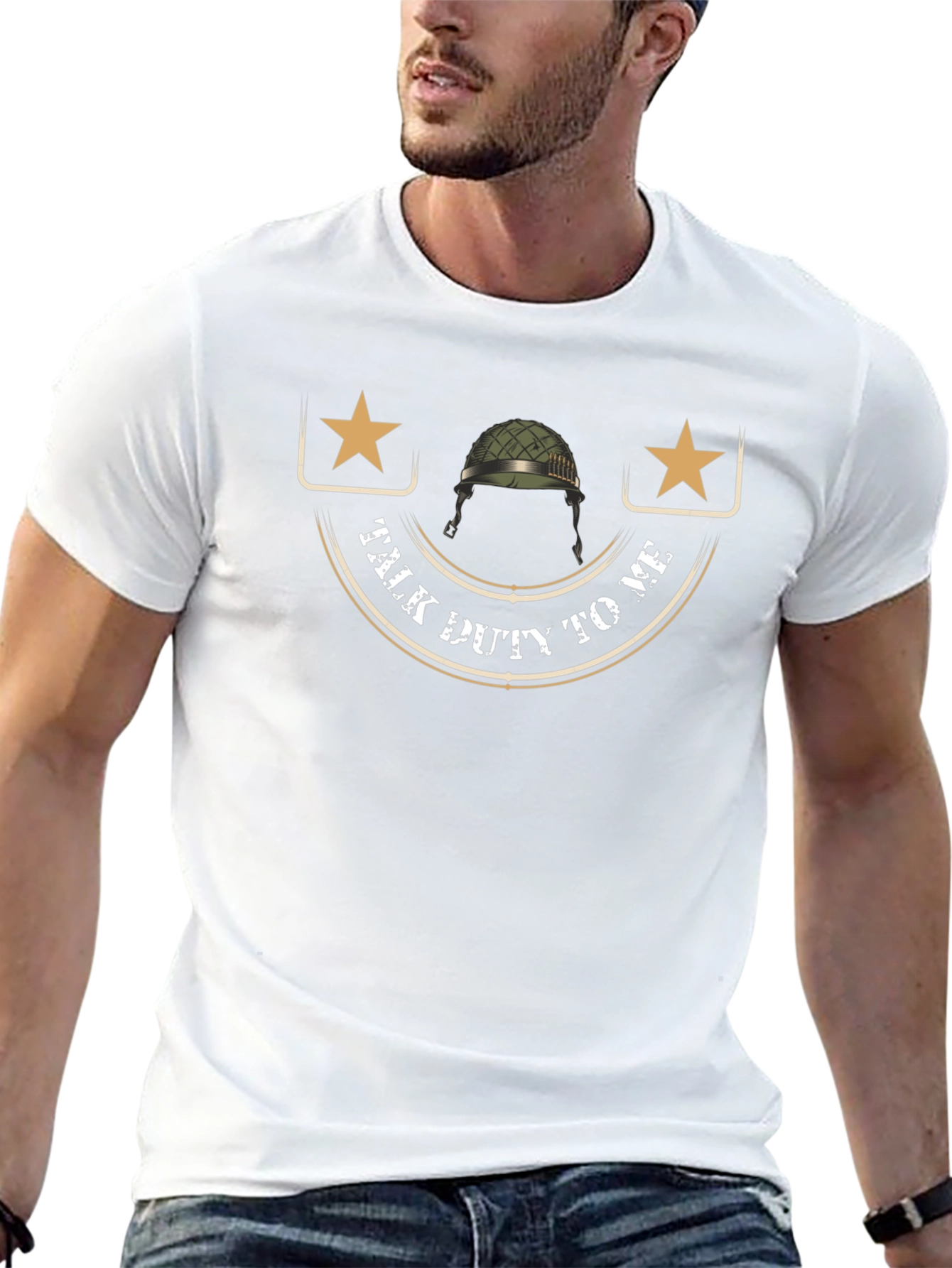 Talk Duty To Me Military T-Shirt