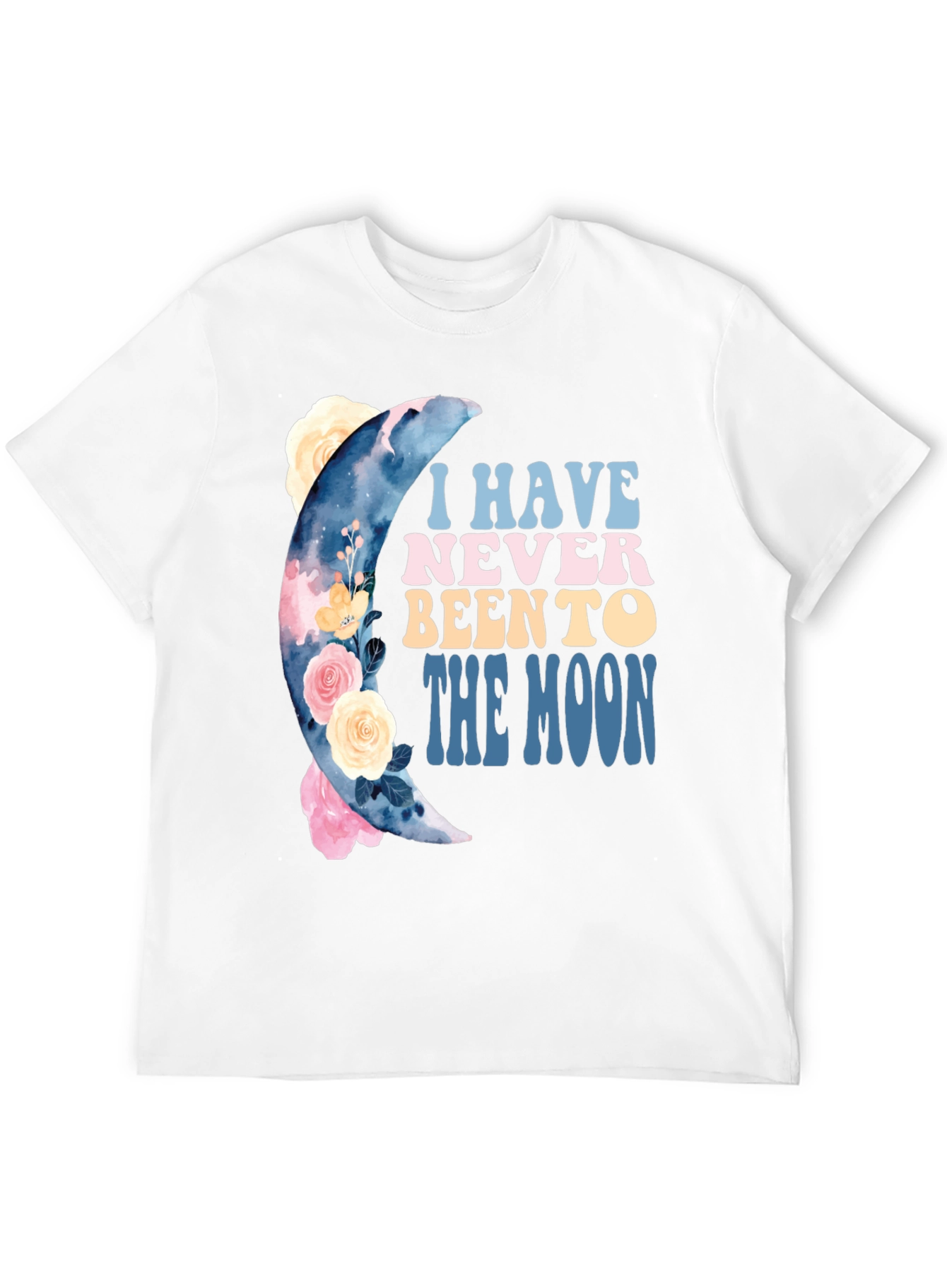 Moon Floral Graphic Tee