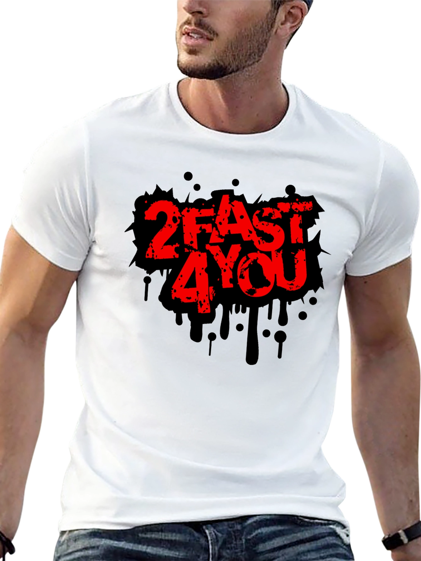 2Fast4You Graphic T-Shirt - Bold Streetwear Style