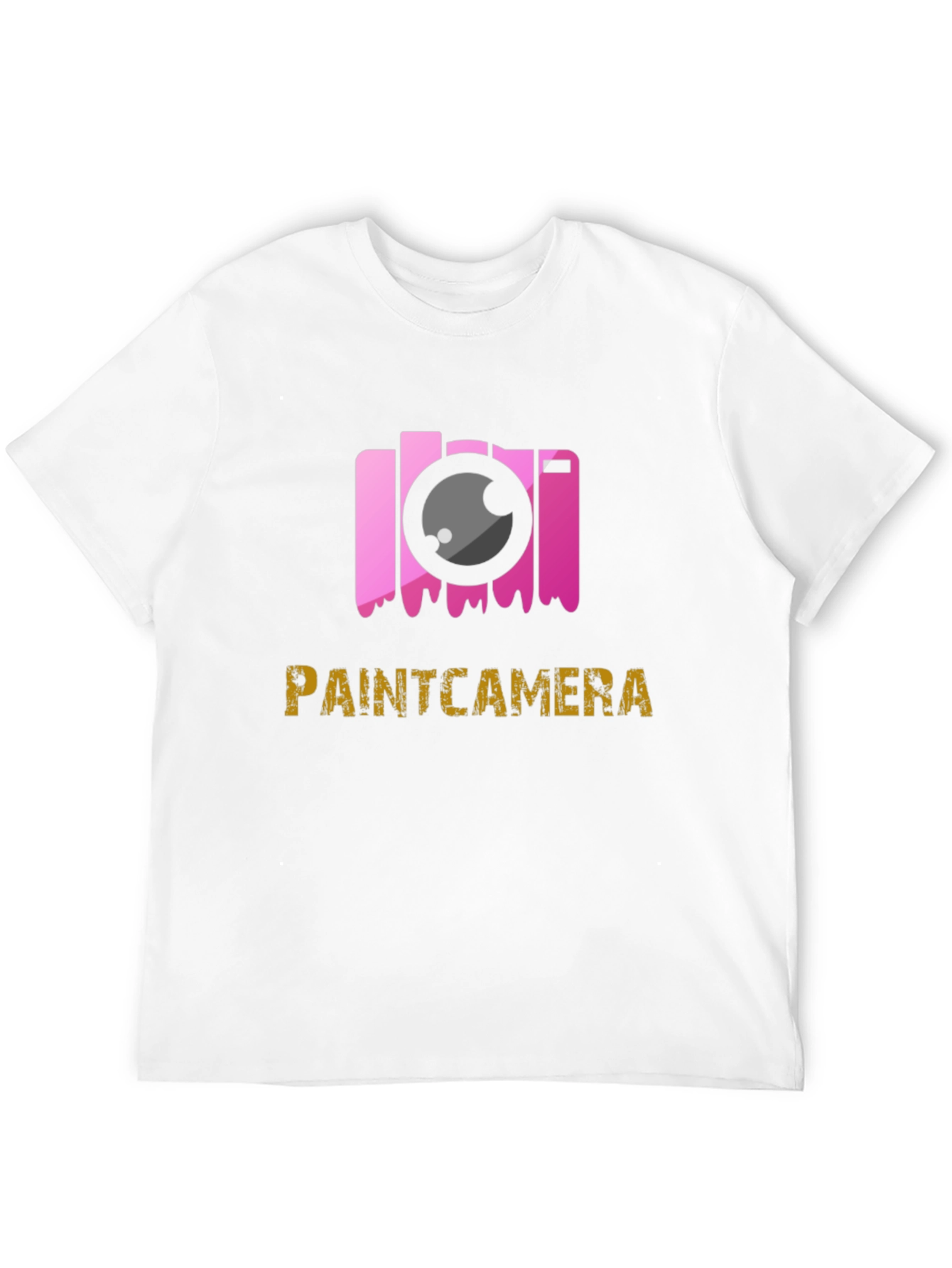 Paint Camera Black Tee