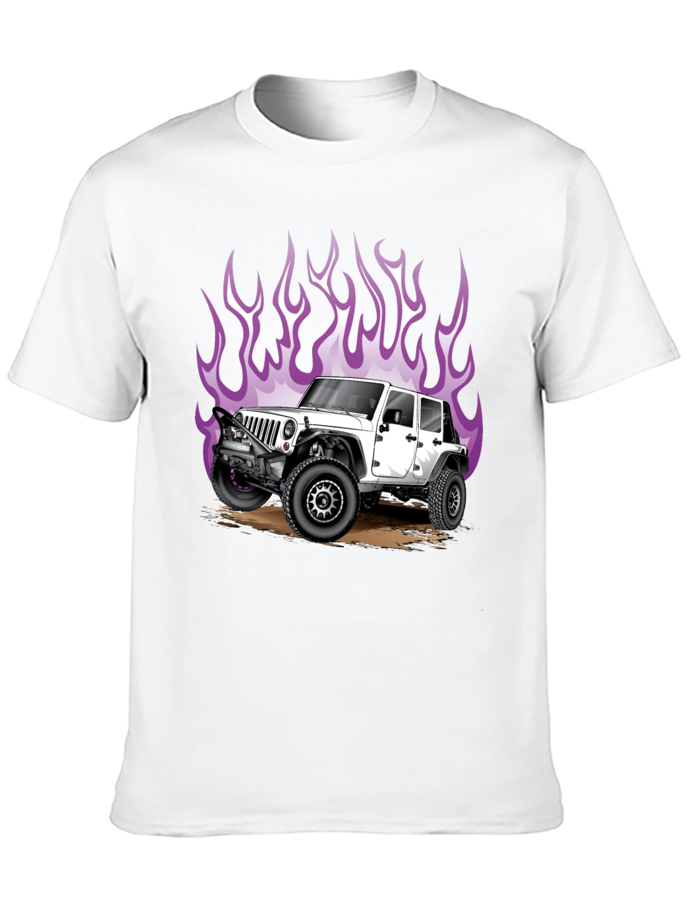 Jeep Flames Graphic T-Shirt
