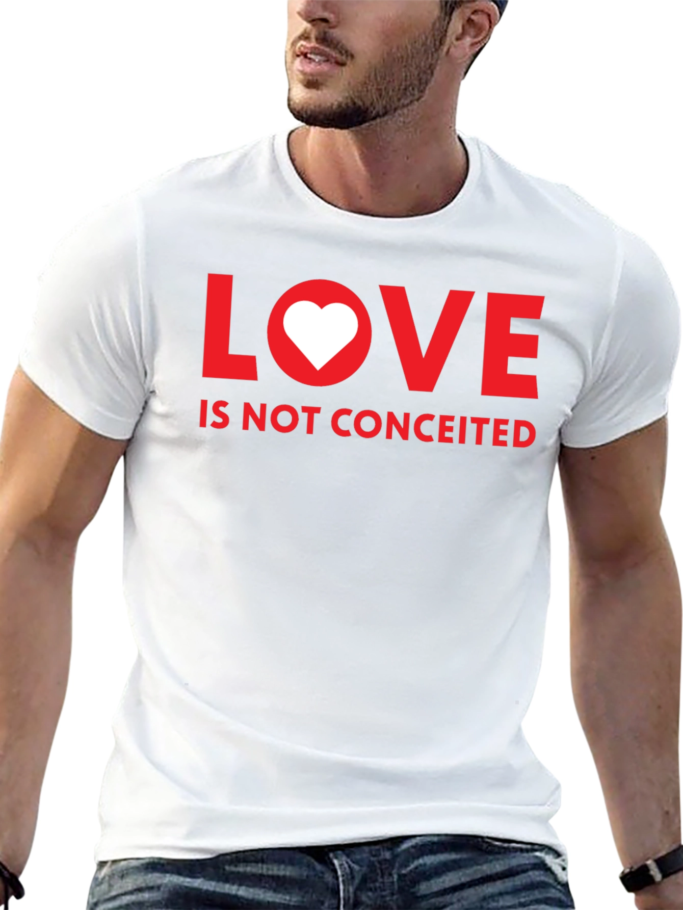 Love Is Not Conceited Graphic Tee