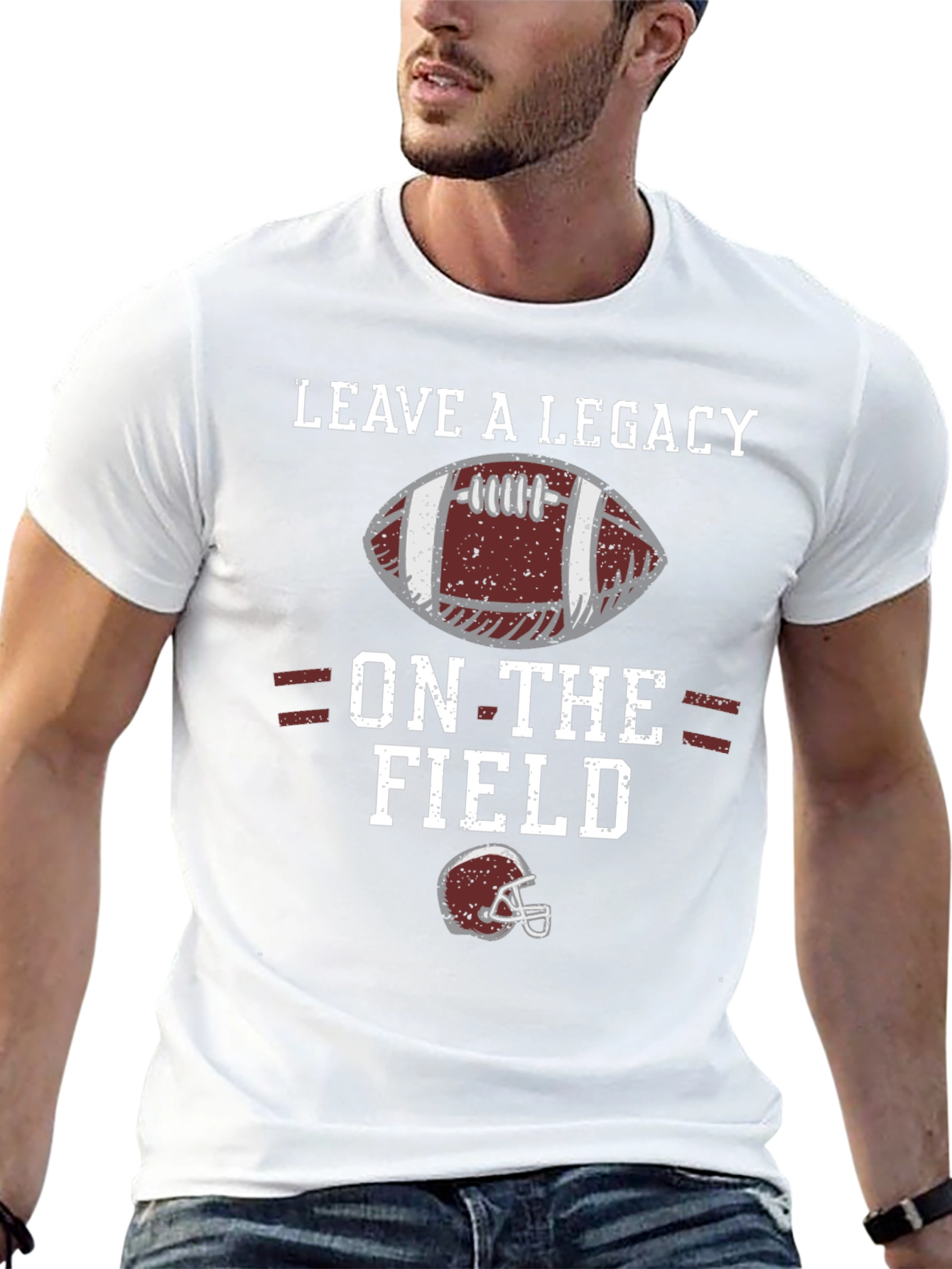Leave A Legacy Football Graphic Tee