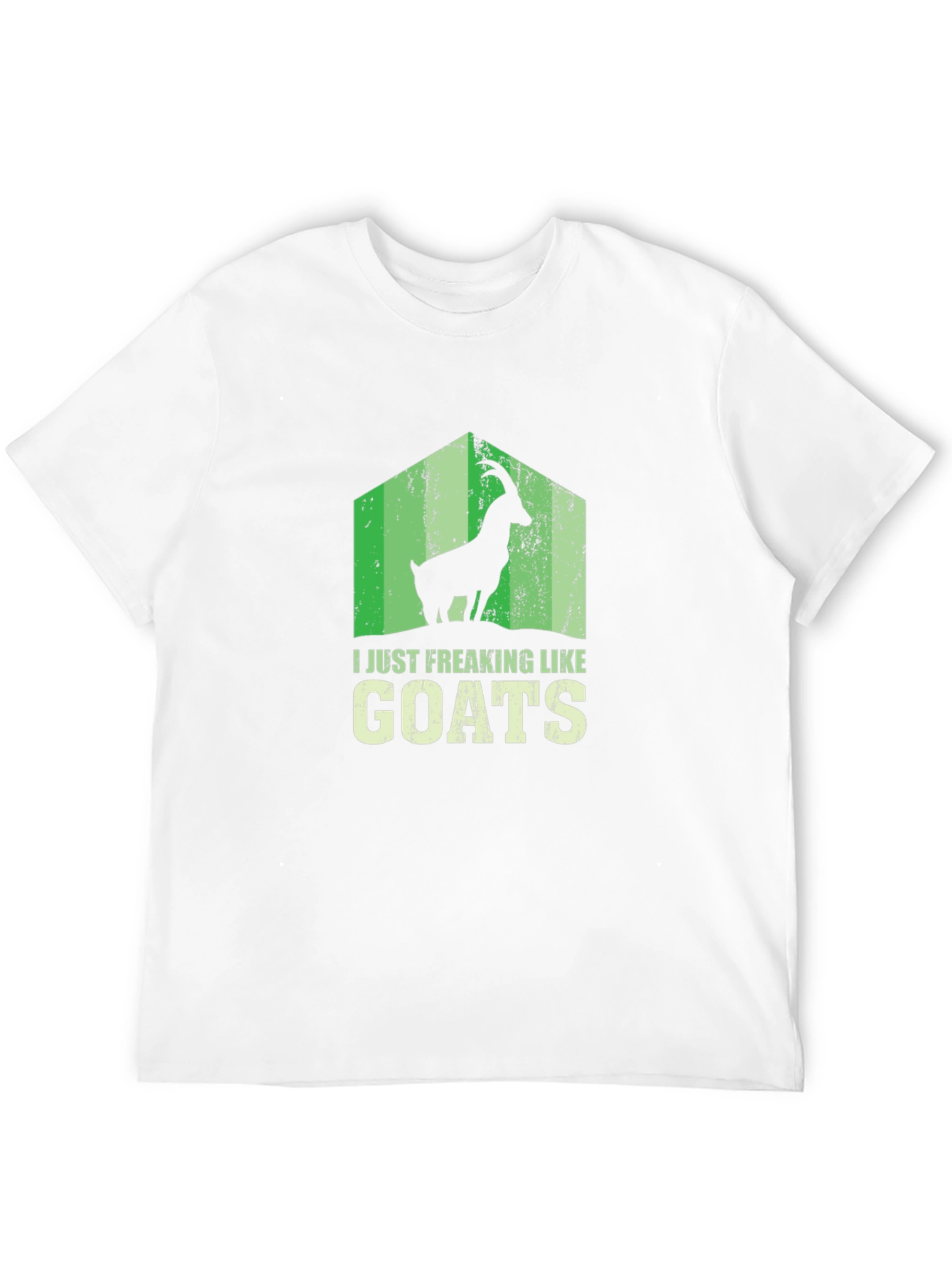 I Just Freaking Like Goats Black T-Shirt