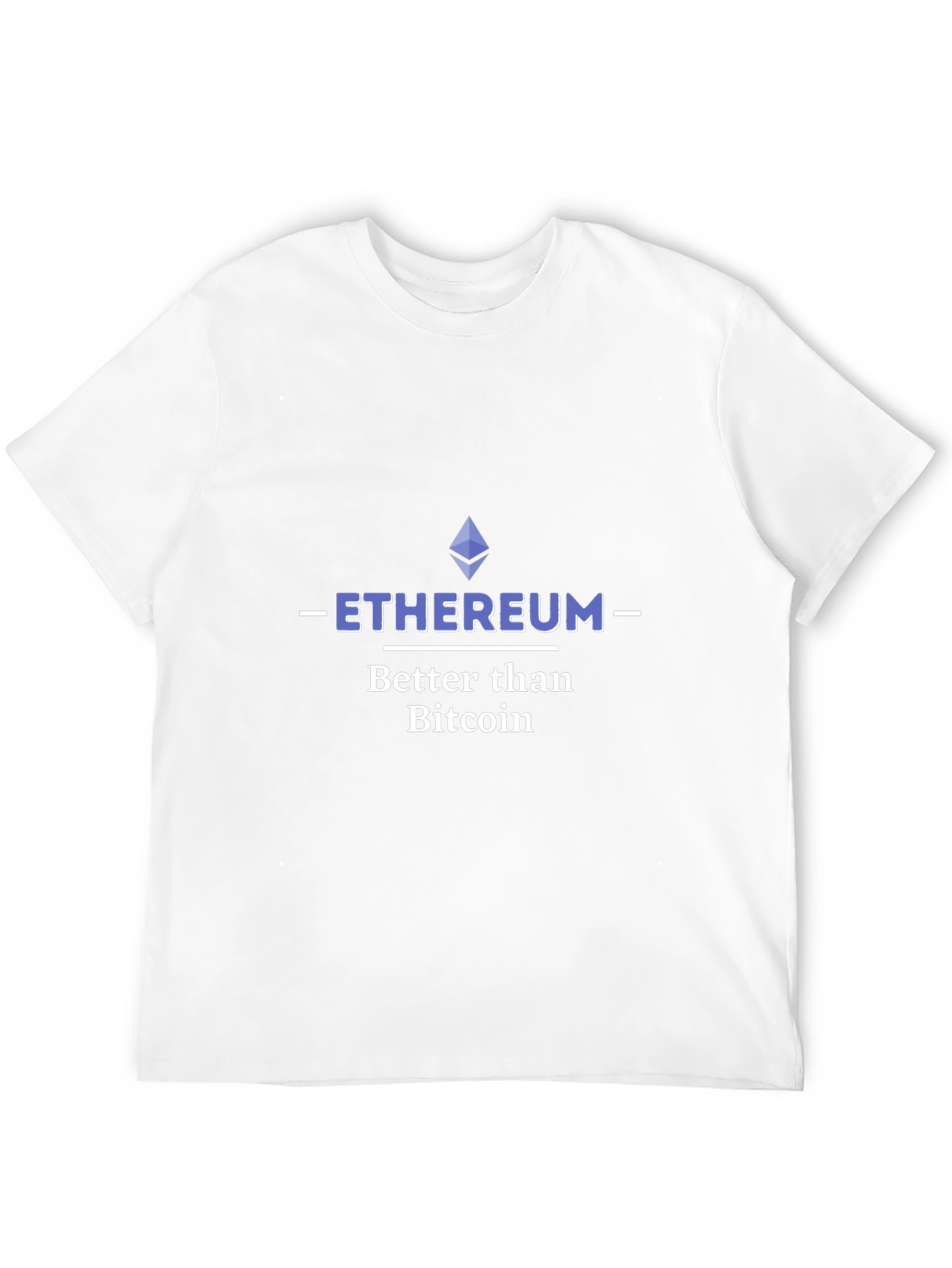 Ethereum Better Than Bitcoin Black T-Shirt