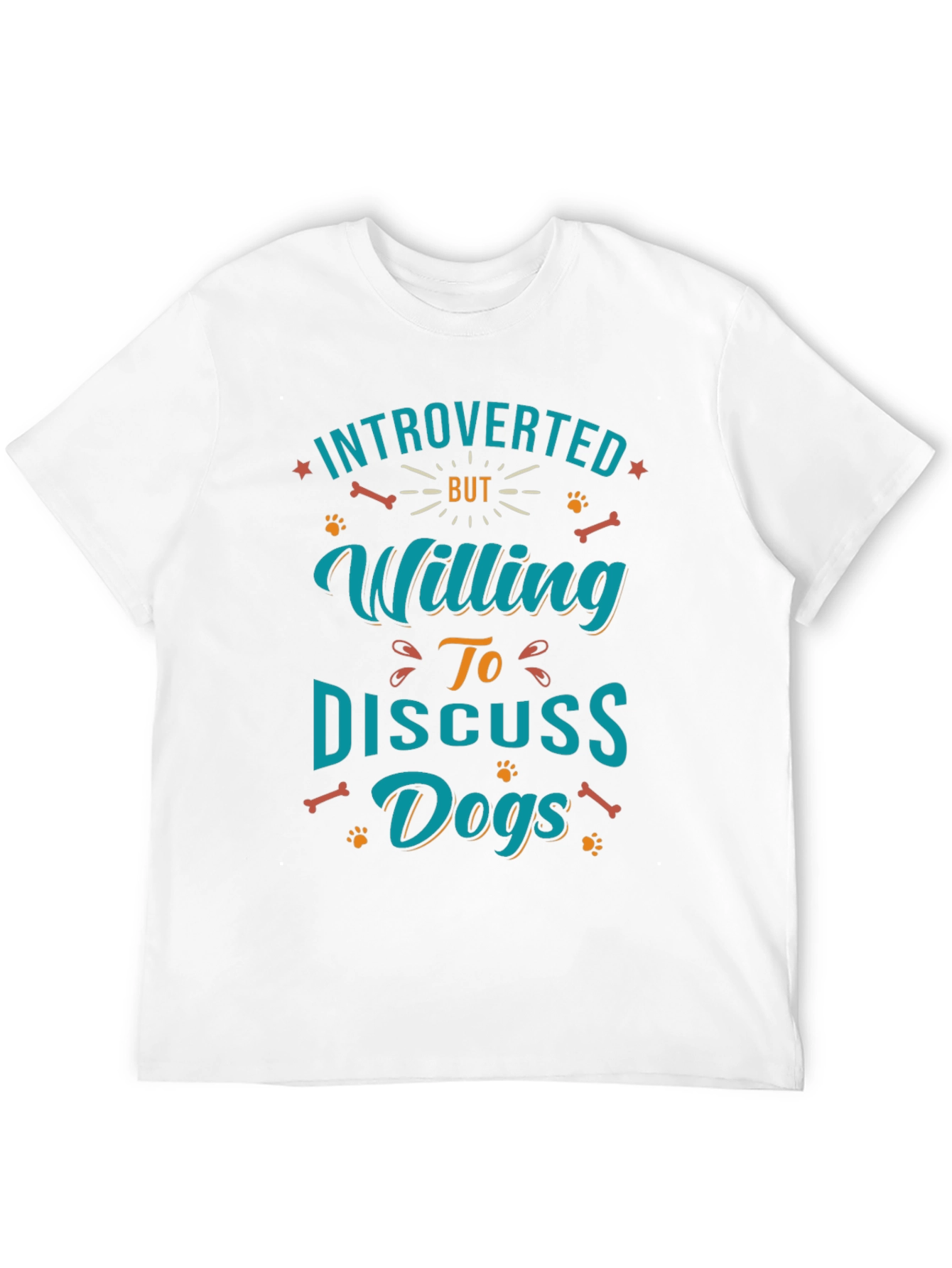 Introverted Dog Lover Graphic Tee