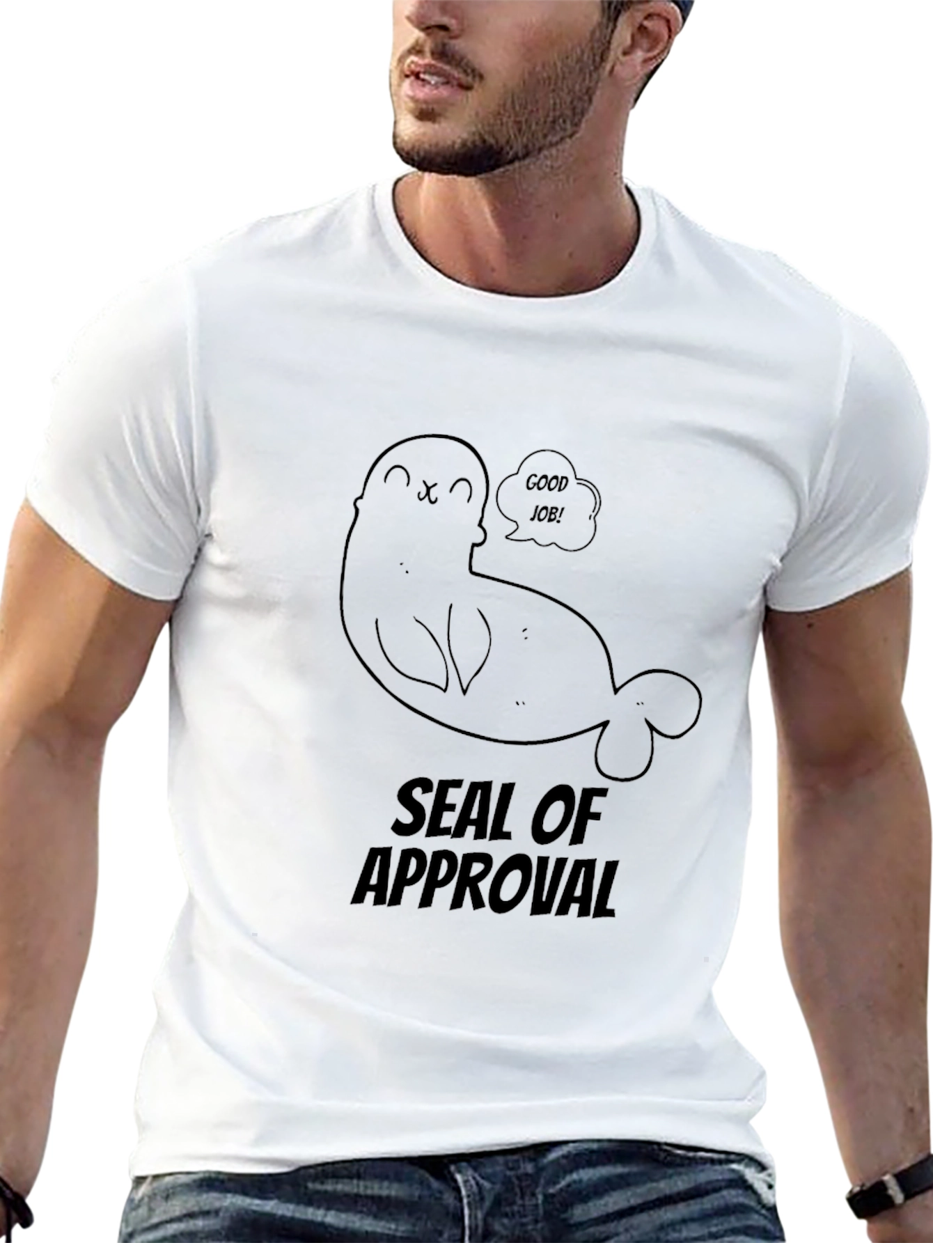 Seal of Approval T-Shirt - Good Job!