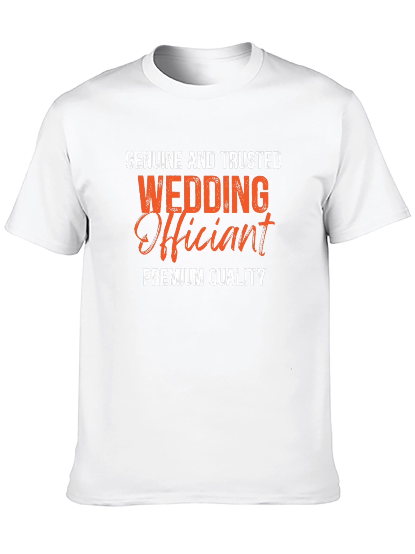Genuine Wedding Officiant Premium Quality T-Shirt